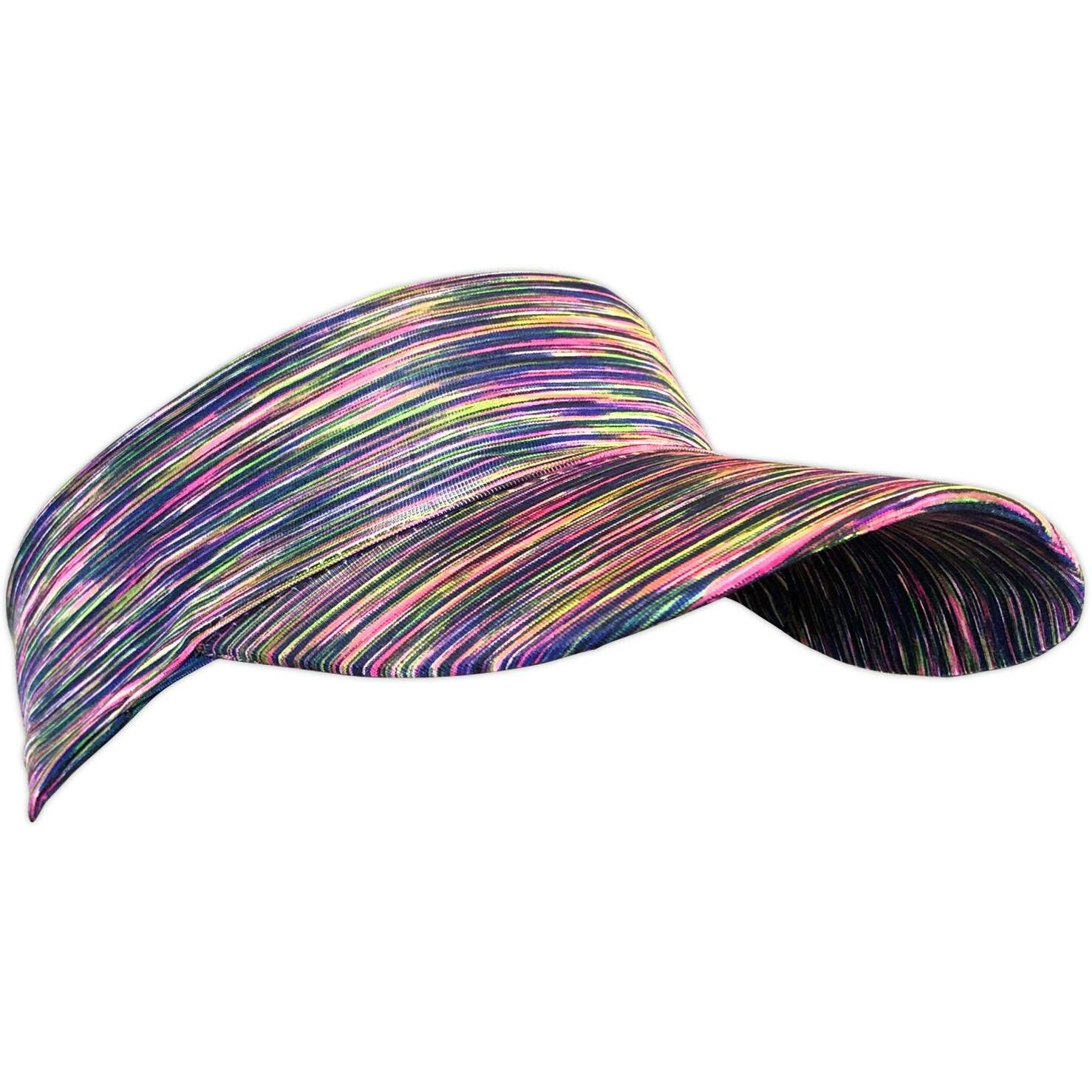Scunci Sporty Visor Headwrap, Super Stretchy And Comfy, One Size, Assorted Colors (1-Count)