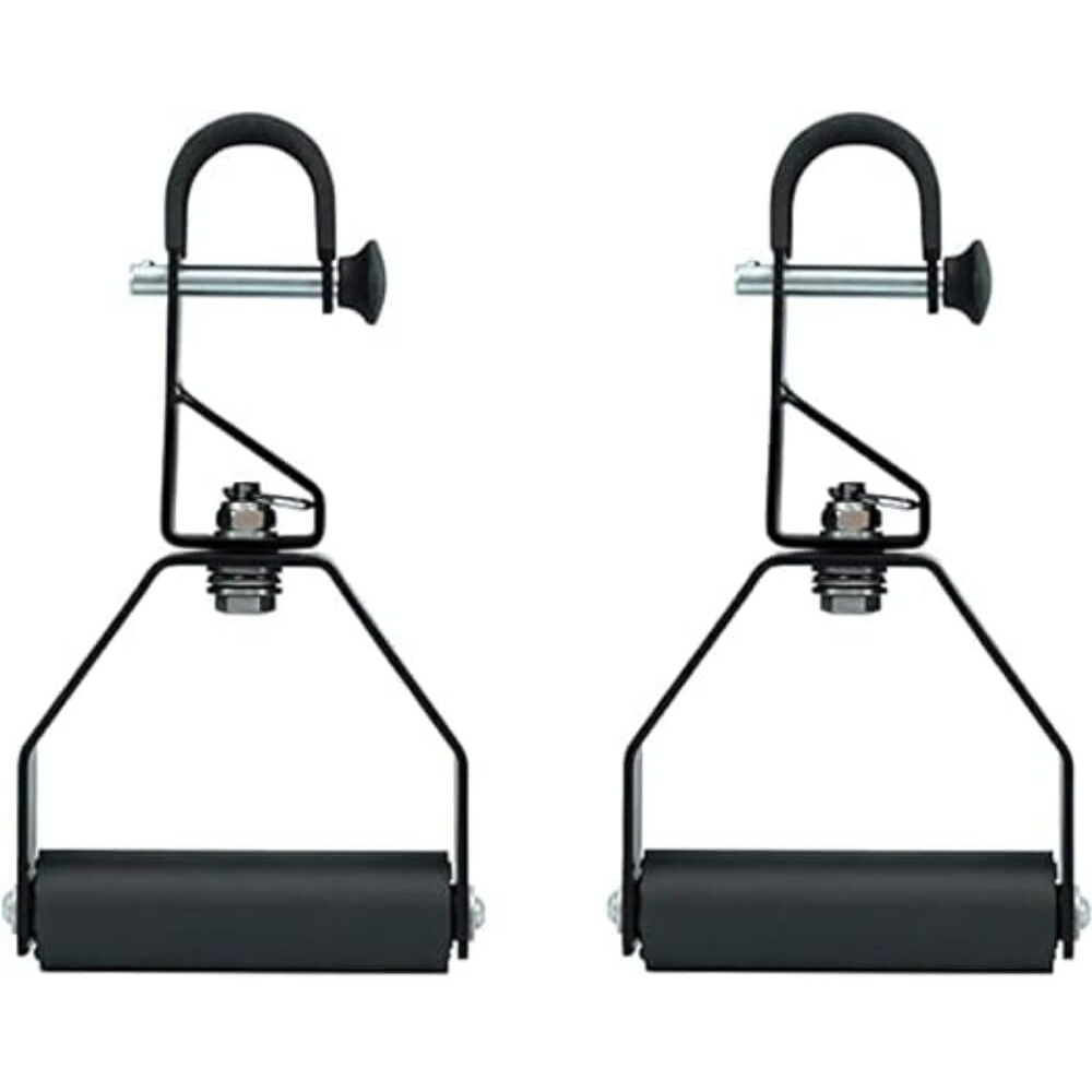 Yes4All Rotating Pull Up Handles For Pull Up Bar/Pull Up Grips/Barbell Handles With Non-Slip & Foam Pad Grips - Twist Motion For Strength Training Workout