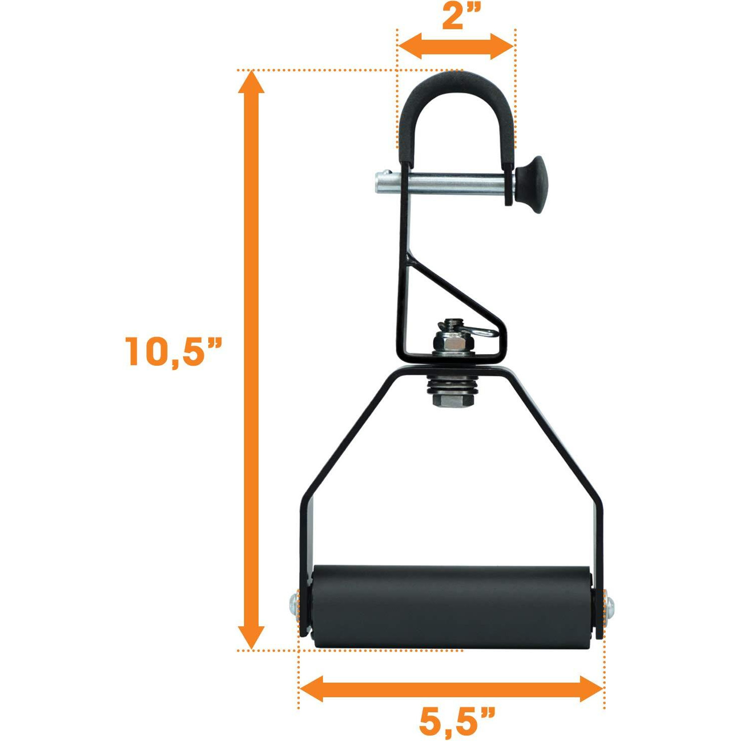 Yes4All Rotating Pull Up Handles For Pull Up Bar/Pull Up Grips/Barbell Handles With Non-Slip & Foam Pad Grips - Twist Motion For Strength Training Workout