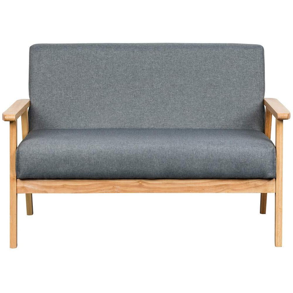 Lilola Home Bahamas 45"" W Gray Loveseat