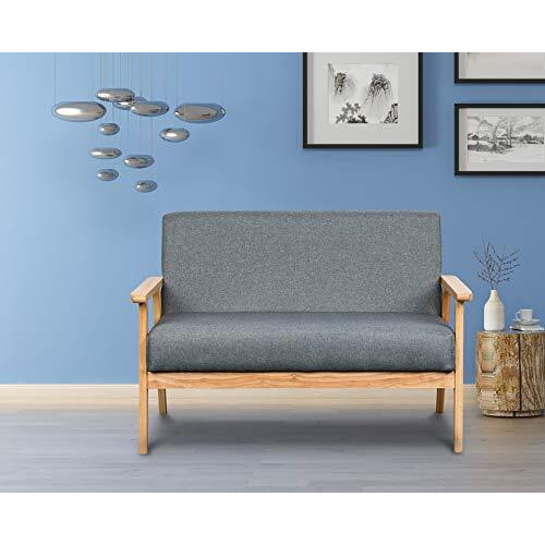 Lilola Home Bahamas 45"" W Gray Loveseat