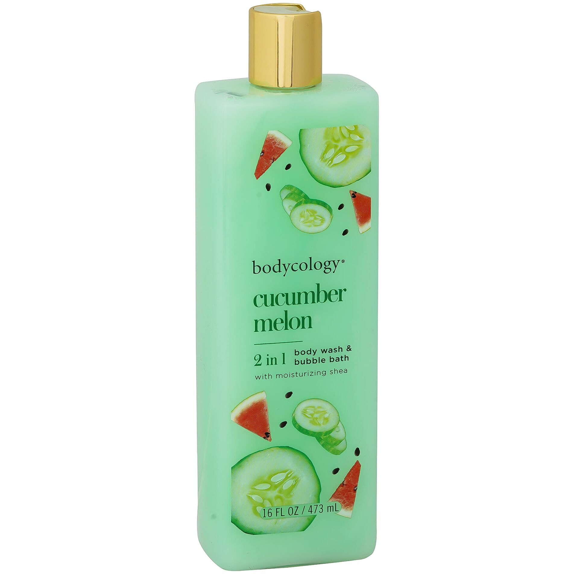 Bodycology Cucumber Melon Body Wash Women 16 Oz