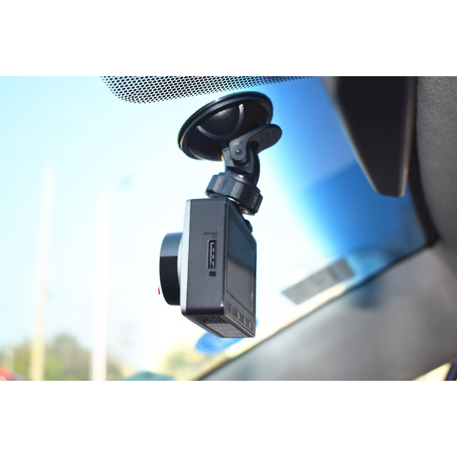 Glucrean Suction Cup Mount For Yi Dash Cam 2.7', Uniden Dashcam, Black Box G1W Dash Camera Etc, Hold Tightly Removeable Easy To Install And Stand Heat, 2 Pcs