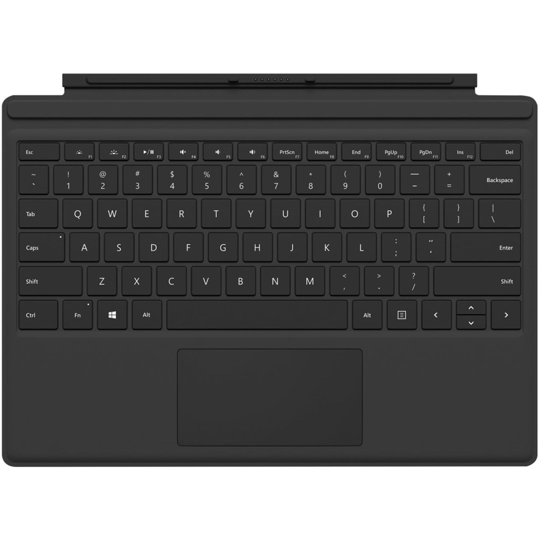 Microsoft Fmm-00001 Type Cover For Surface Pro - Black
