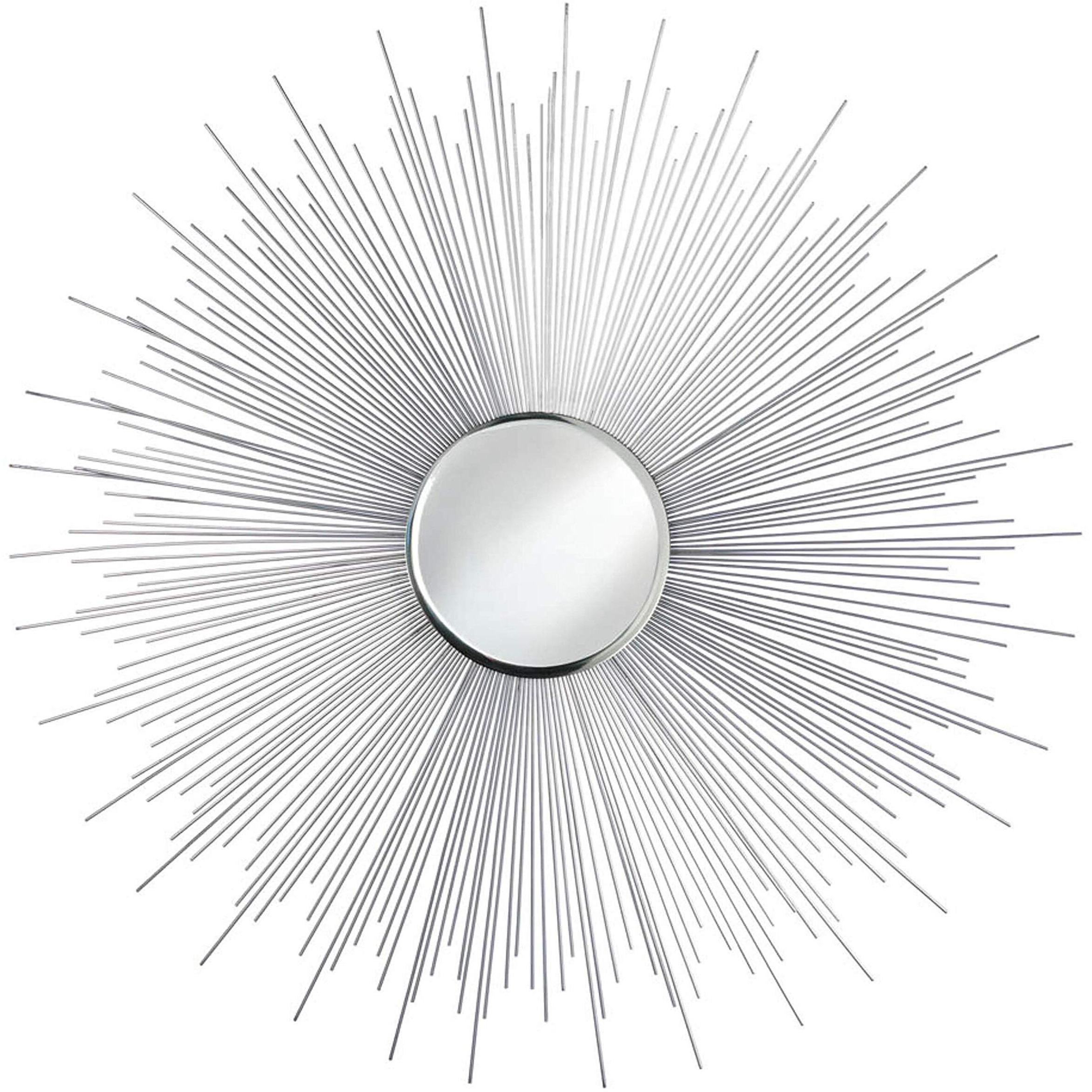 Accent Plus Silver Rays Mirror 33X33