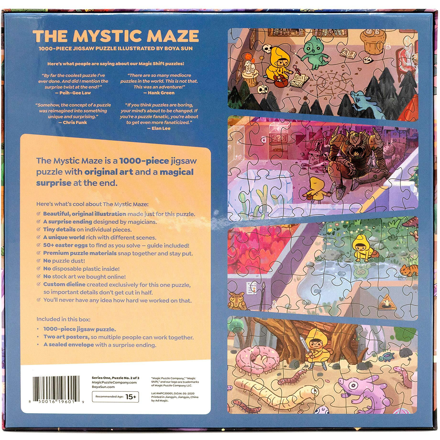 The Mystic Maze  1000-Piece Jigsaw Puzzle From The Magic Puzzle Company  Series One