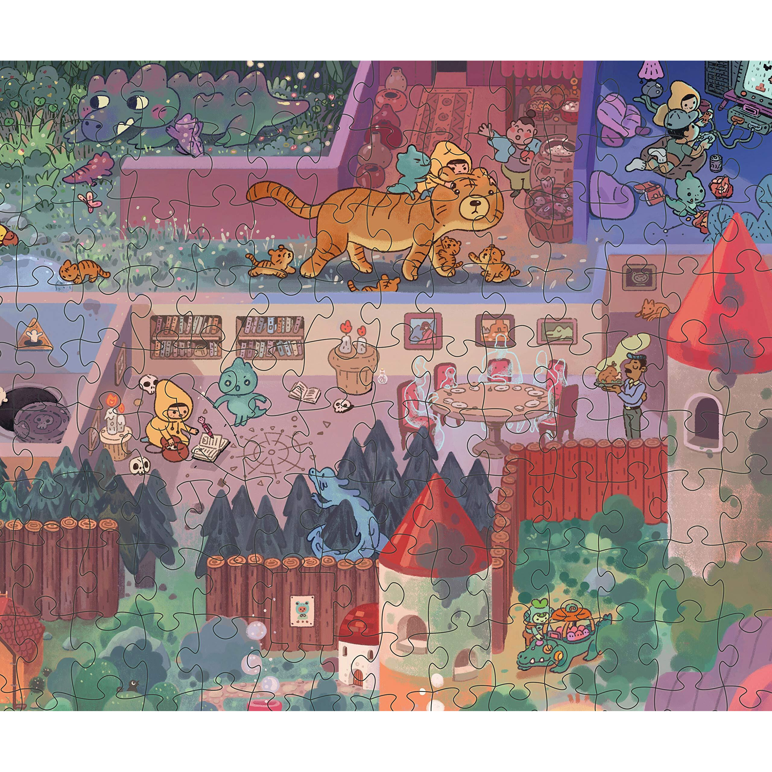 The Mystic Maze  1000-Piece Jigsaw Puzzle From The Magic Puzzle Company  Series One