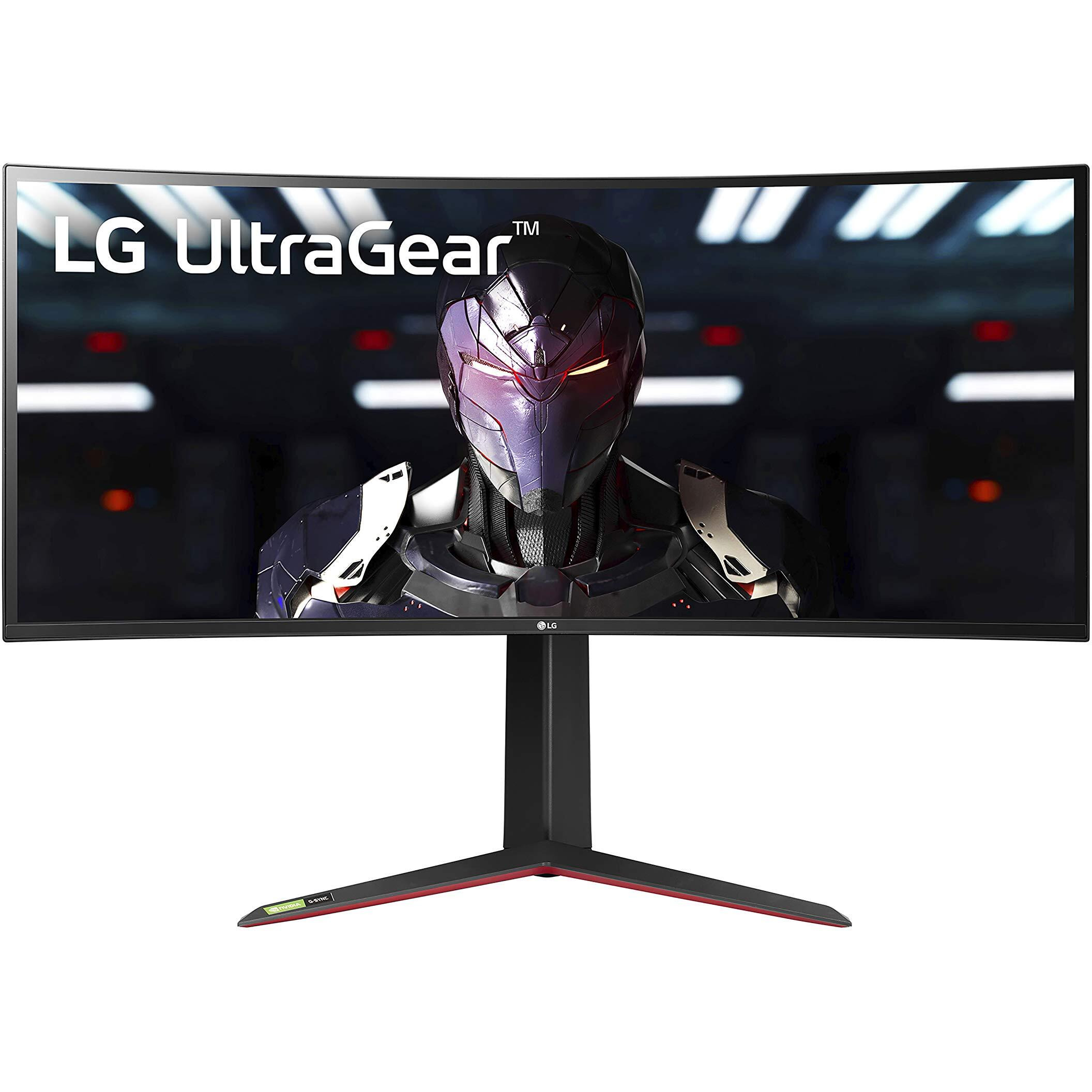 Lg Ultragear Qhd 34-Inch Curved Gaming Monitor 34Gp83A-B, Nano Ips 1Ms (Gtg) With Vesa Displayhdr 400, Nvidia G-Sync, And Amd Freesync Premium, 144Hz, Black