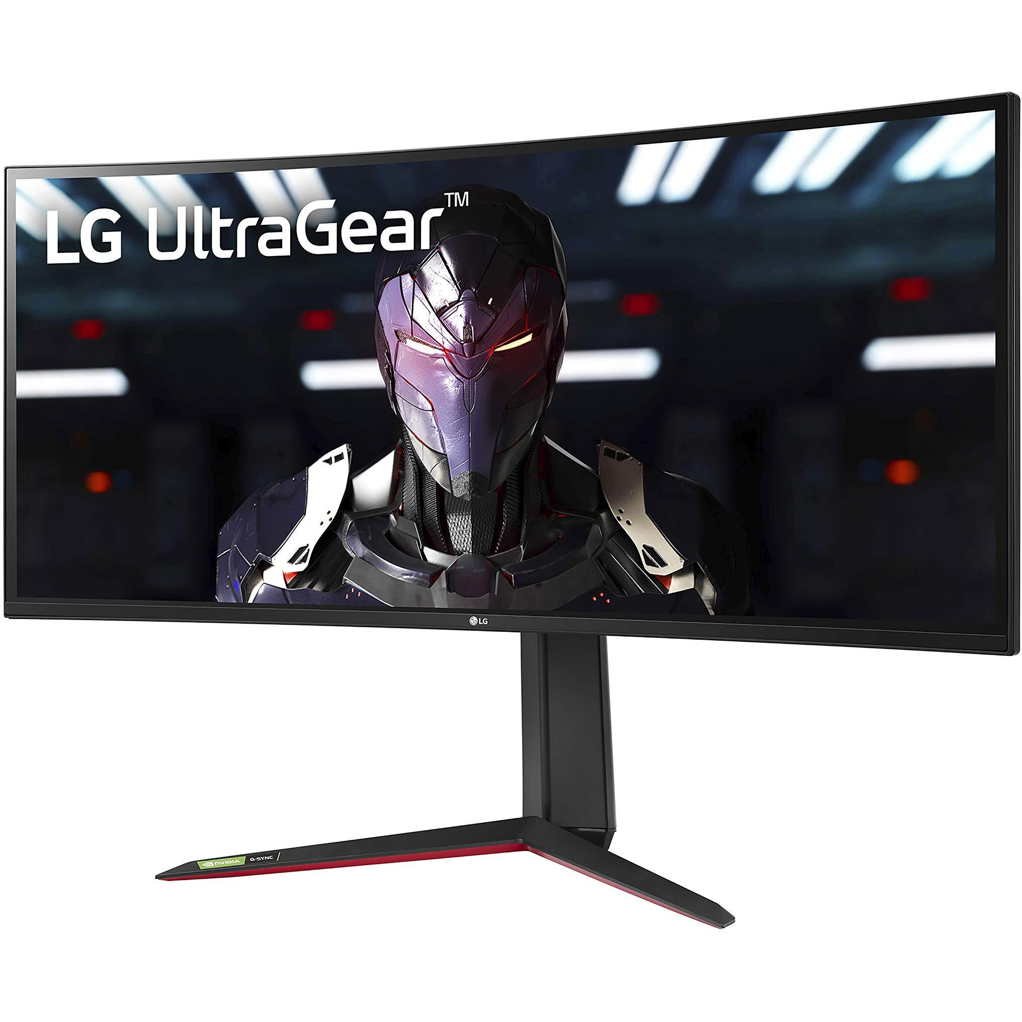 Lg Ultragear Qhd 34-Inch Curved Gaming Monitor 34Gp83A-B, Nano Ips 1Ms (Gtg) With Vesa Displayhdr 400, Nvidia G-Sync, And Amd Freesync Premium, 144Hz, Black