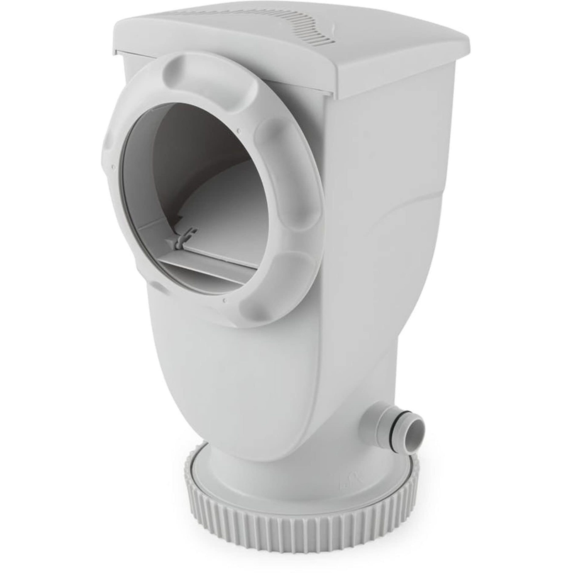 Summer Waves Skimmerplus 600Gph Skimmer Filter Pump System With 1.25"" Circle Connection And Hose For Above Ground Swimming Pools