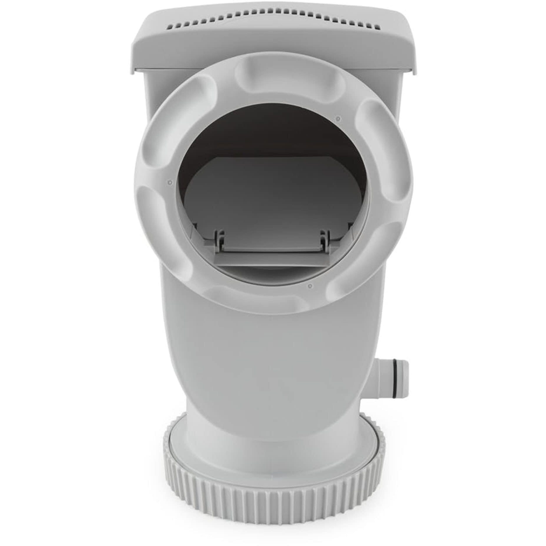 Summer Waves Skimmerplus 600Gph Skimmer Filter Pump System With 1.25"" Circle Connection And Hose For Above Ground Swimming Pools