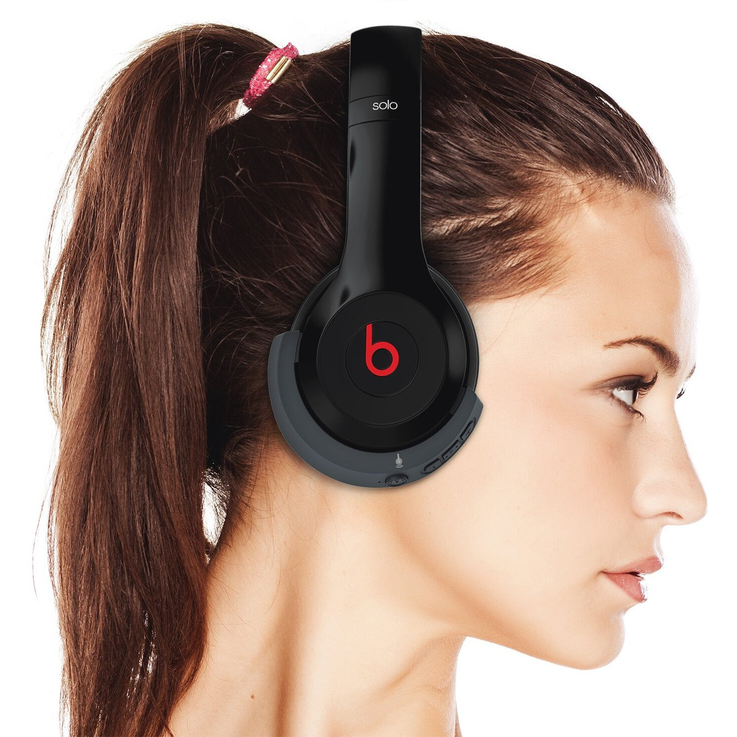 Bolle&Raven Wireless Bluetooth Adapter For Beats Solo 2 Headphones, Black, Brv/Sol100, (Adapter Only)