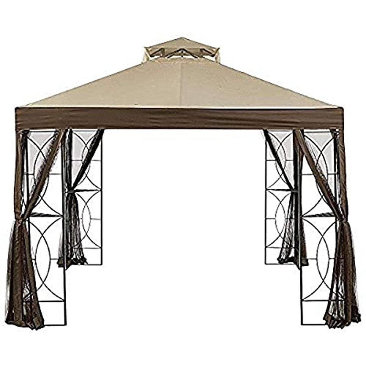 Garden Winds Replacement Canopy For The Callaway Gazebo Standard 350 Beige
