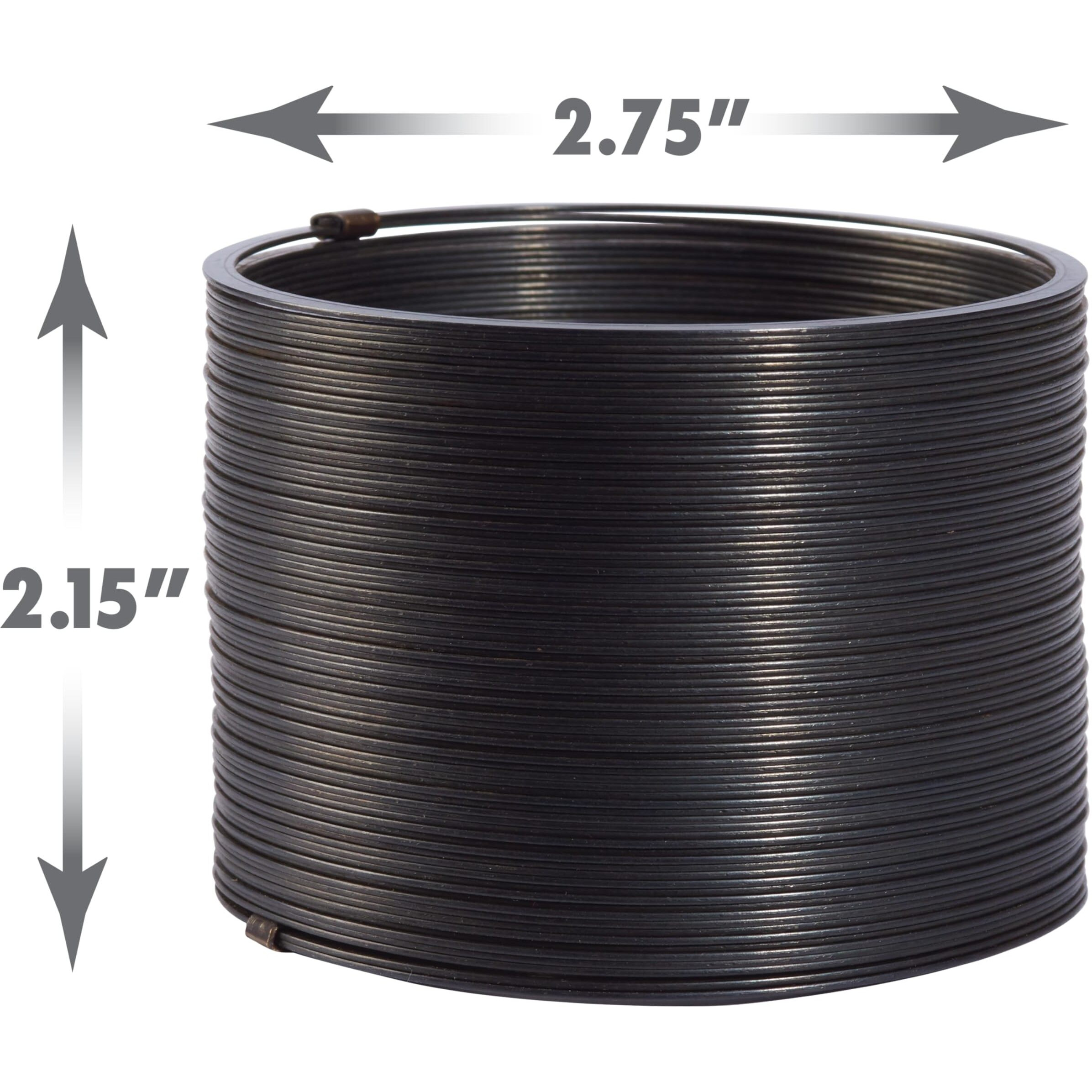 Collectors Slinky The Original Walking Spring Toy, Black Metal Slinky, Party Favors, Fidget Toys, Kids Toys For Ages 5 Up By Just Play