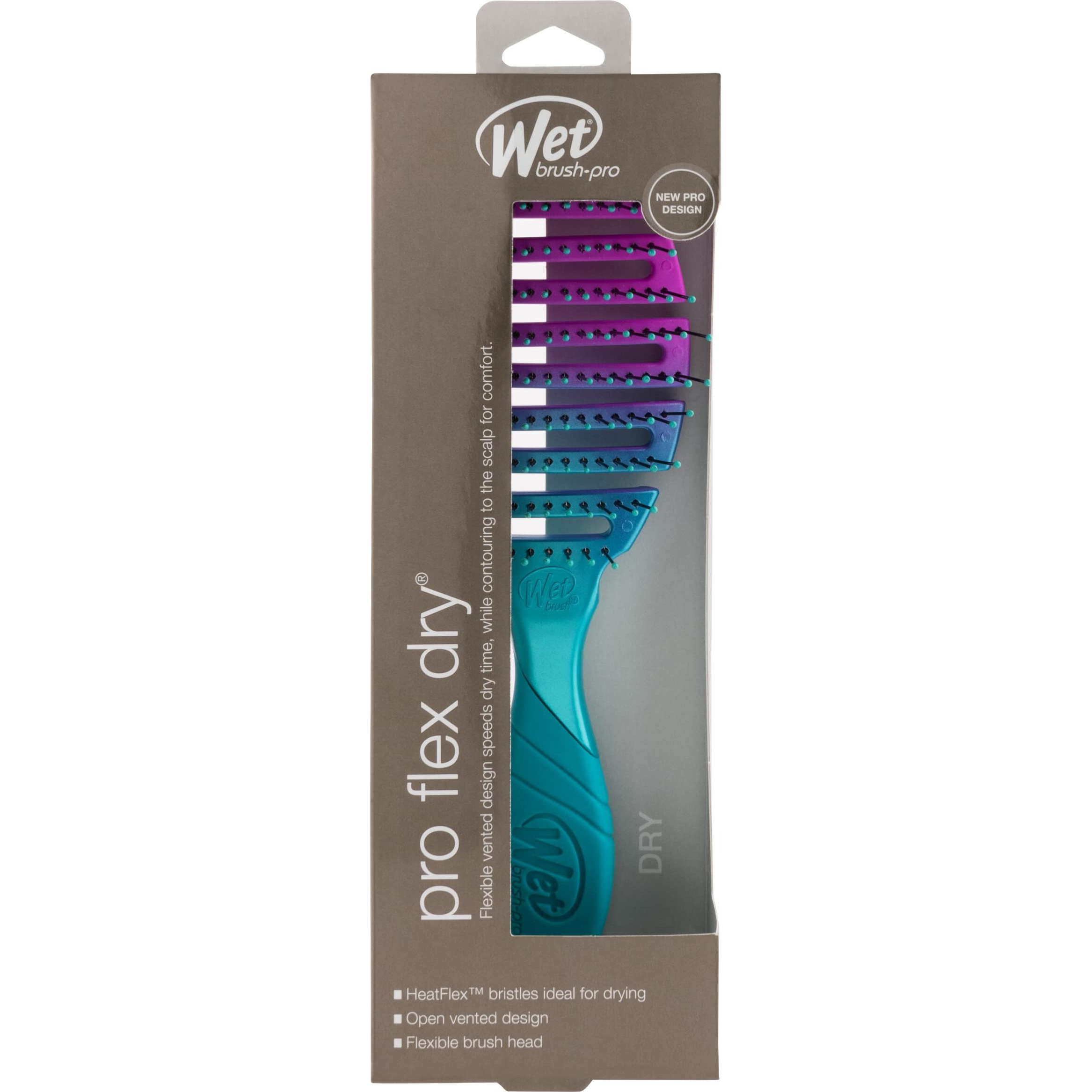 Wet Brush Brush Pro Flex Dry Teal Ombre
