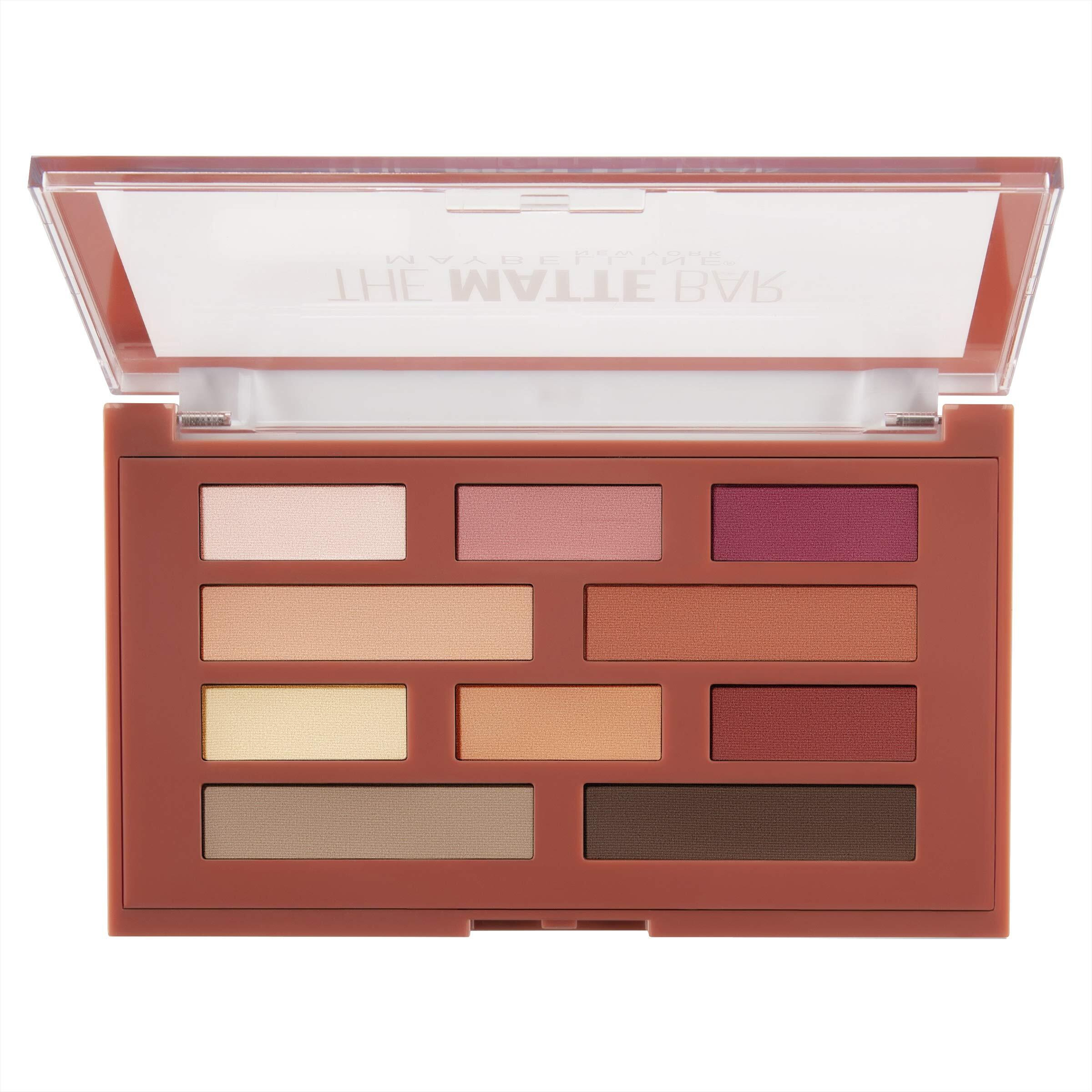 Maybelline New York The Matte Bar Eyeshadow Palette, 300 The Matte Bar, 1 Count