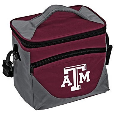 Logo Brands Ncaa Notre Dame Fighting Irish Unisex Adult Halftime Lunch Cooler Bag With Front Dry Storage Pocket And Shoulder Strap, One Size, Multicolor