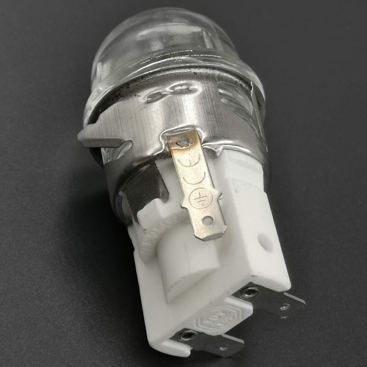 Meter Star E14 High Temperature Resistance 500 Degrees 250V 25W Oven Lamp,Round Head Glass Cover Resistant To High Temperature,Oven Lamp Holder,Oven Lighting Ceramic Lamp Head 2501 Kit