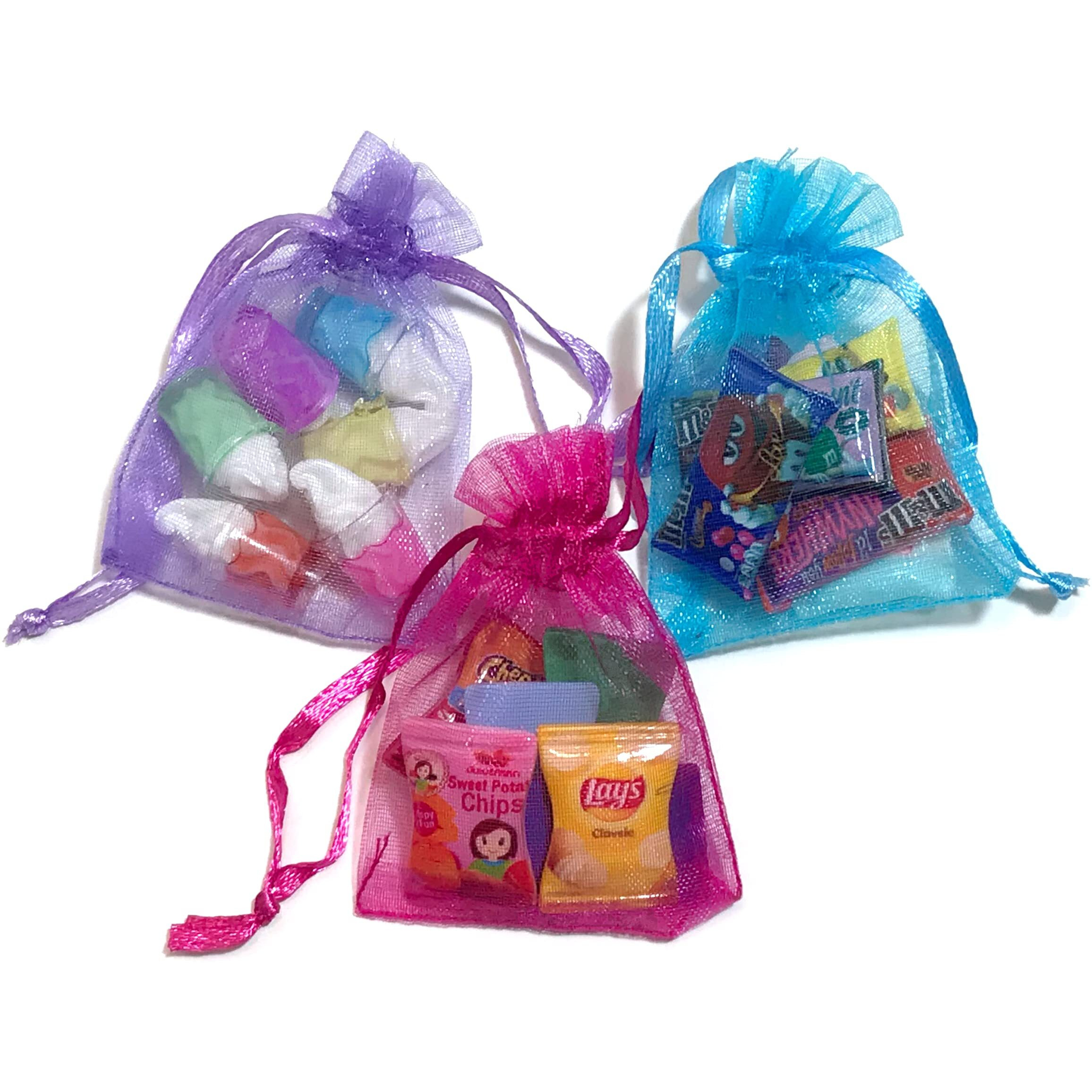 Happyblockbuilder Lps Accessories Miniature Dollhouse Compatible With Littlest Pet Shop And Barbie Food Craft Sets Random Gift Bag Lots Pets Not Included (Combined 3 Sets)