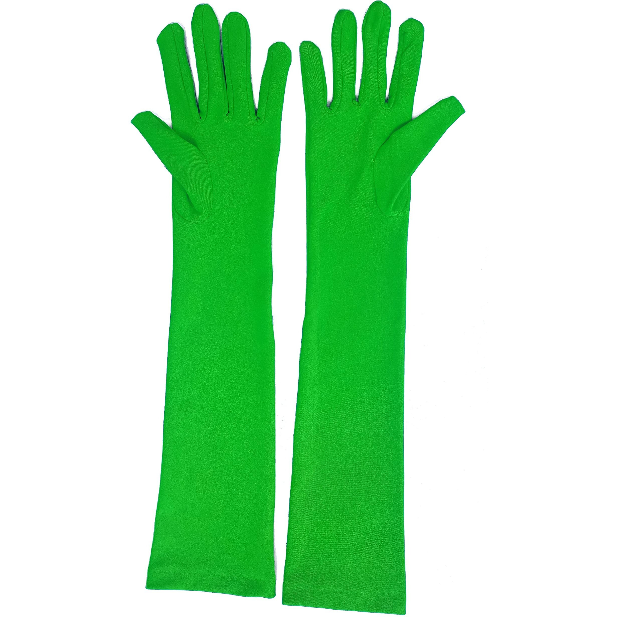 Jomocare Chromakey Gloves Green Chroma Key Glove Invisible Effects Background Chroma Keying Green Gloves For Green Screen Photography Photo Video (Tight, Green)
