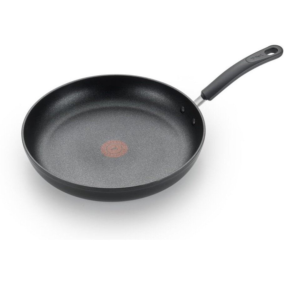 T-Fal Advanced Nonstick Fry Pan 10.5 Inch, Oven Broiler Safe 350F, Comfort Grip, Cookware, Non Stick Frying Pan, Skillet, Cooking, Kitchen, Egg Pan, Omelet Pan, Pots And Pans Dishwasher Safe, Black