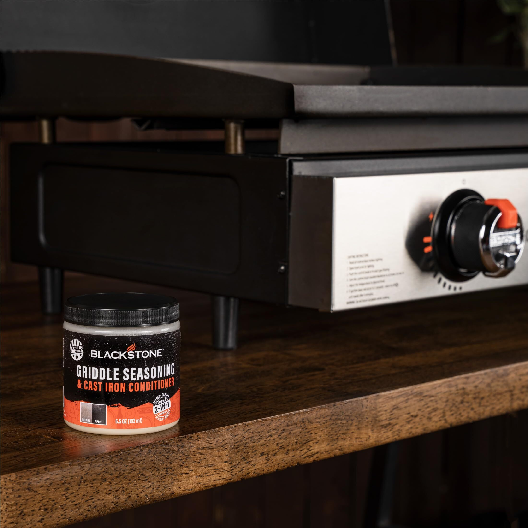 Blackstone 4114 Griddle Seasoning And Cast Iron Conditioner, 6.5 Ounce