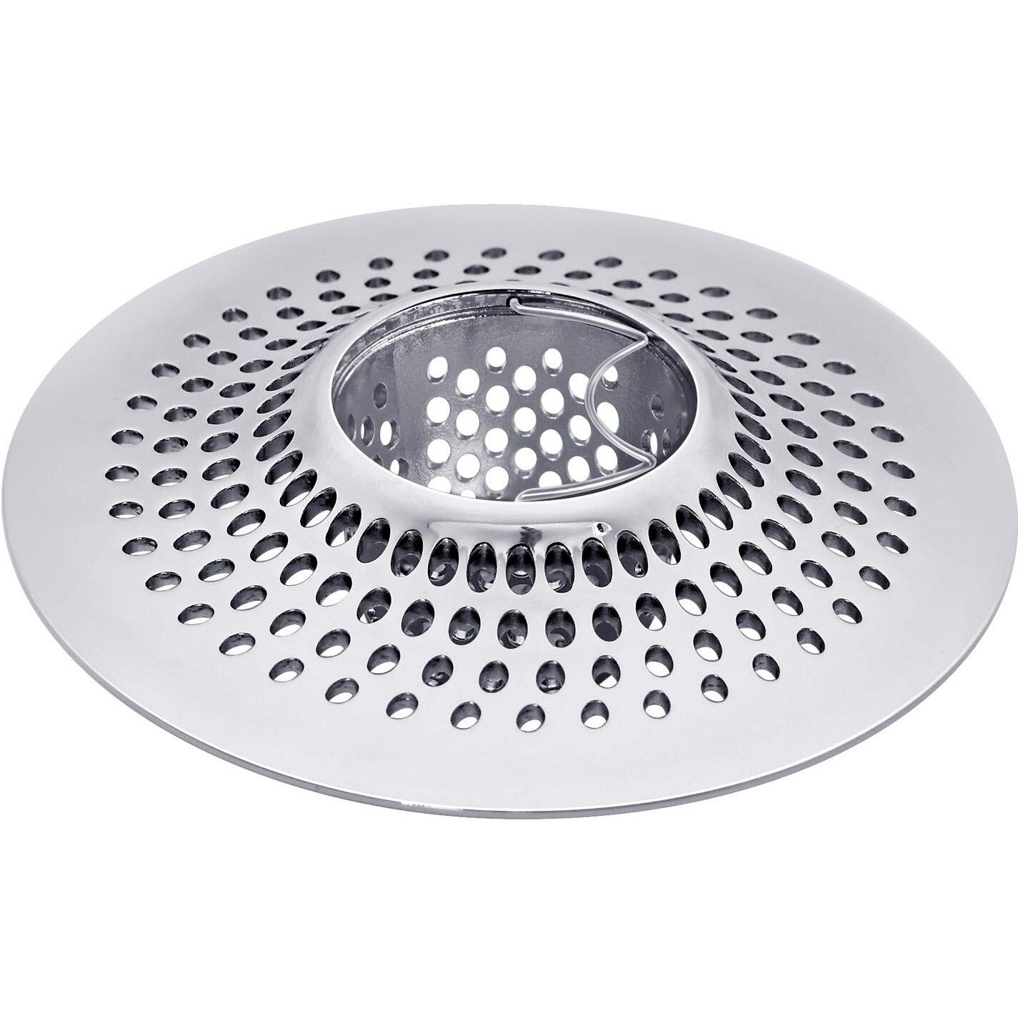 Lekeye Drain Hair Catcher/Bathtub Shower Drain Hair Trap/Strainer Stainless Steel Drain Protector(Patented Product)