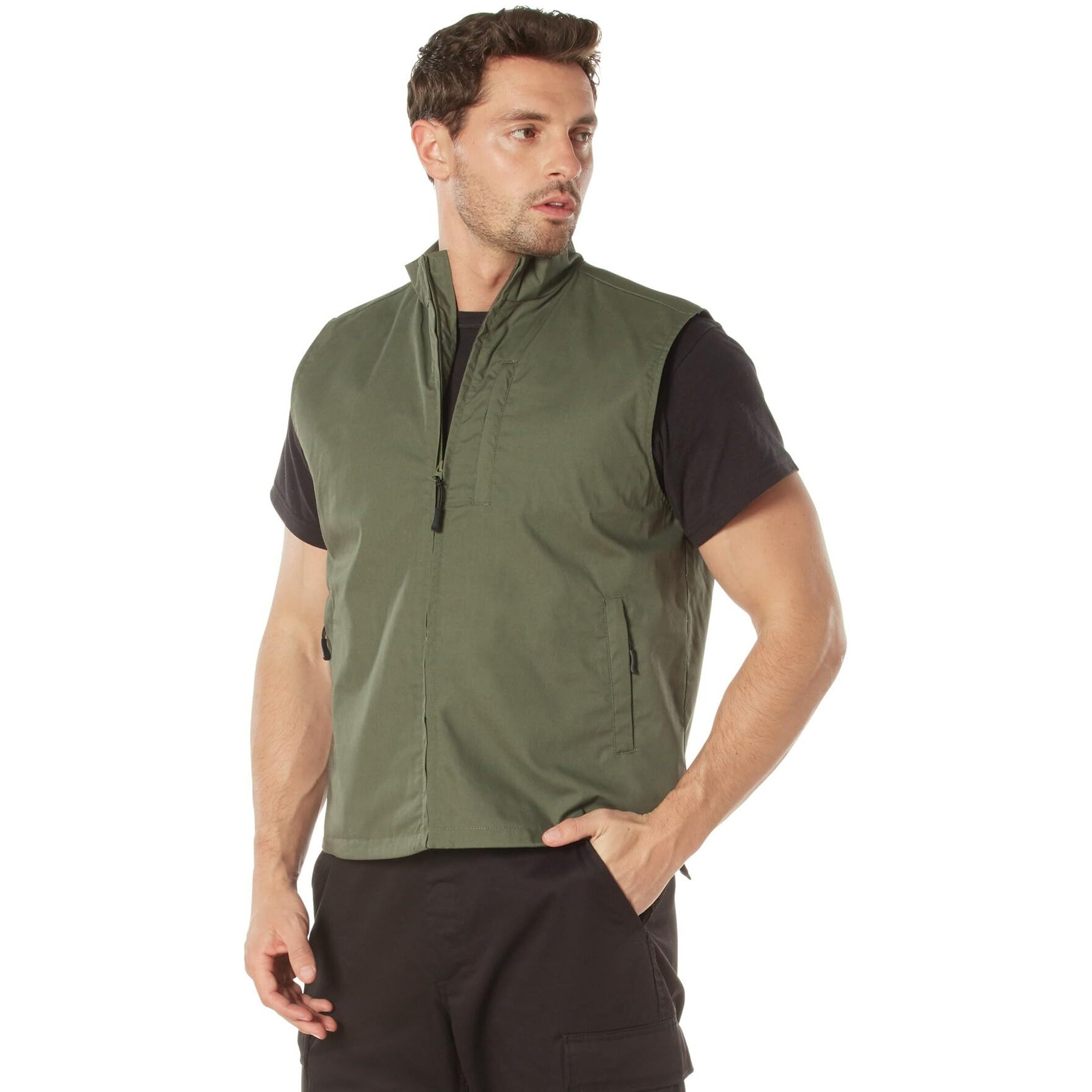Rothco Undercover Travel Vest (Us, Alpha, 3X-Large, Regular, Regular, Olive Drab)