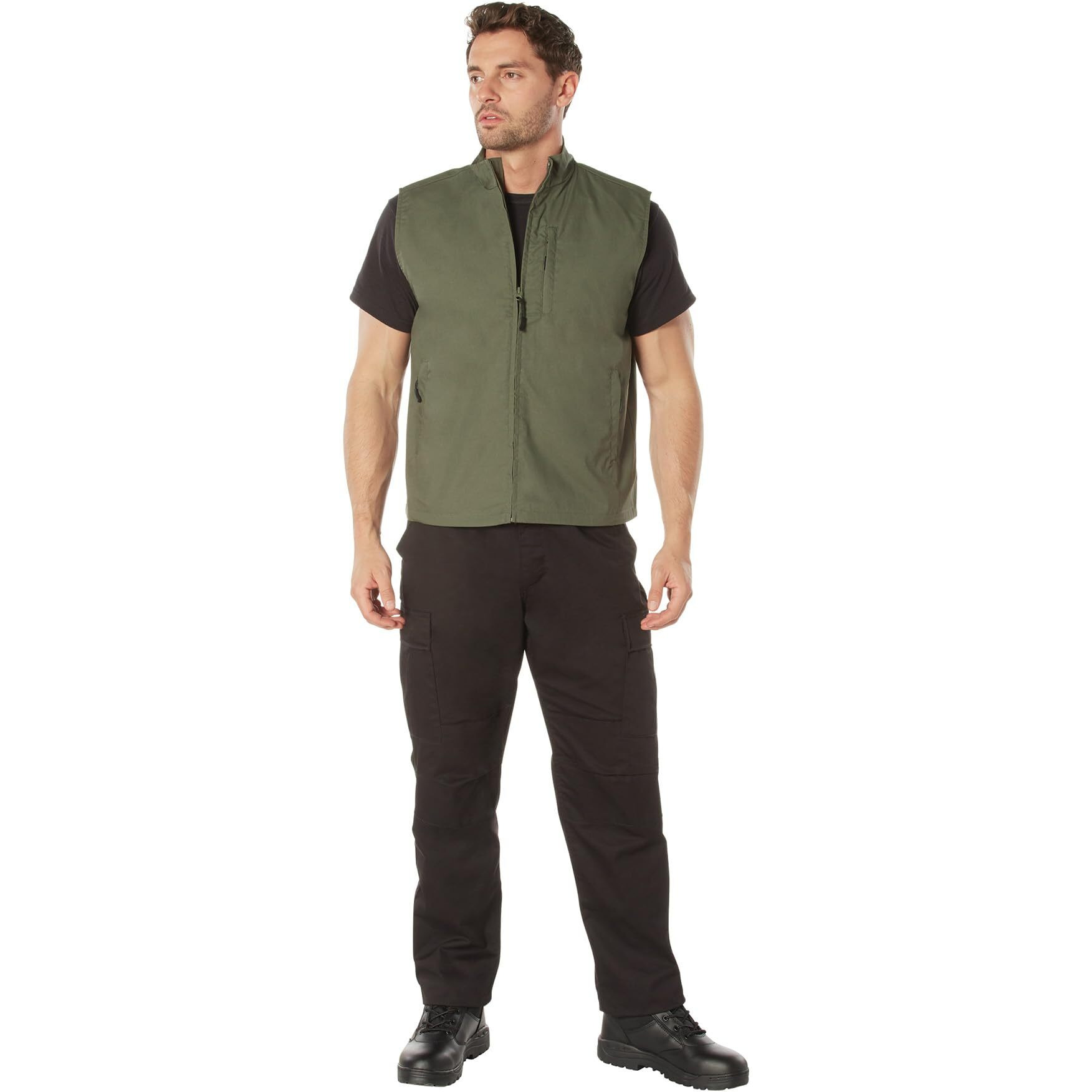 Rothco Undercover Travel Vest (Us, Alpha, 3X-Large, Regular, Regular, Olive Drab)