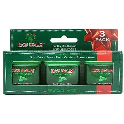 Bag Balm Skin Moisturizer Mini Tin Gift Box (Set Of 3)