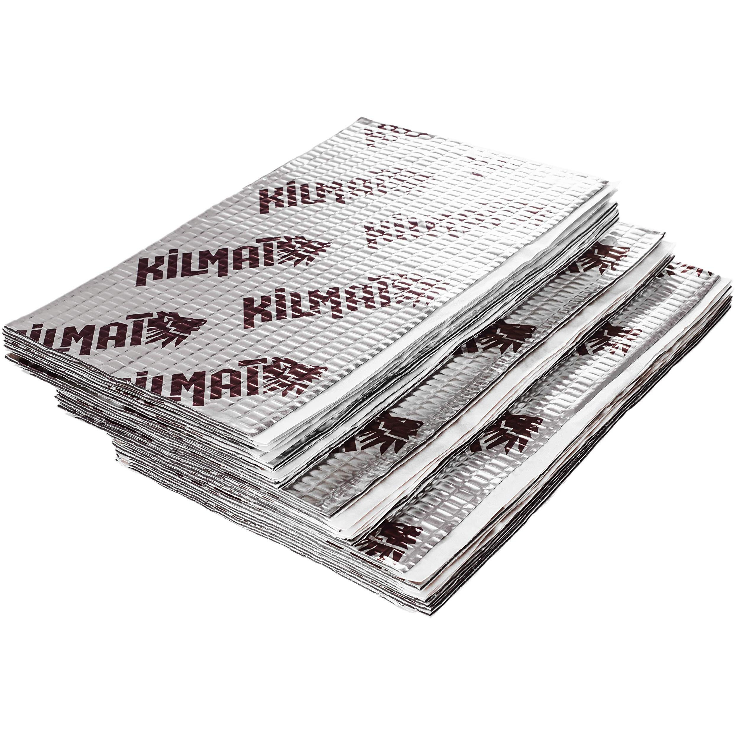 Kilmat 80 Mil 36 Sqft Car Sound Deadening Mat, Butyl Automotive Sound Deadener, Audio Noise Insulation And Dampening