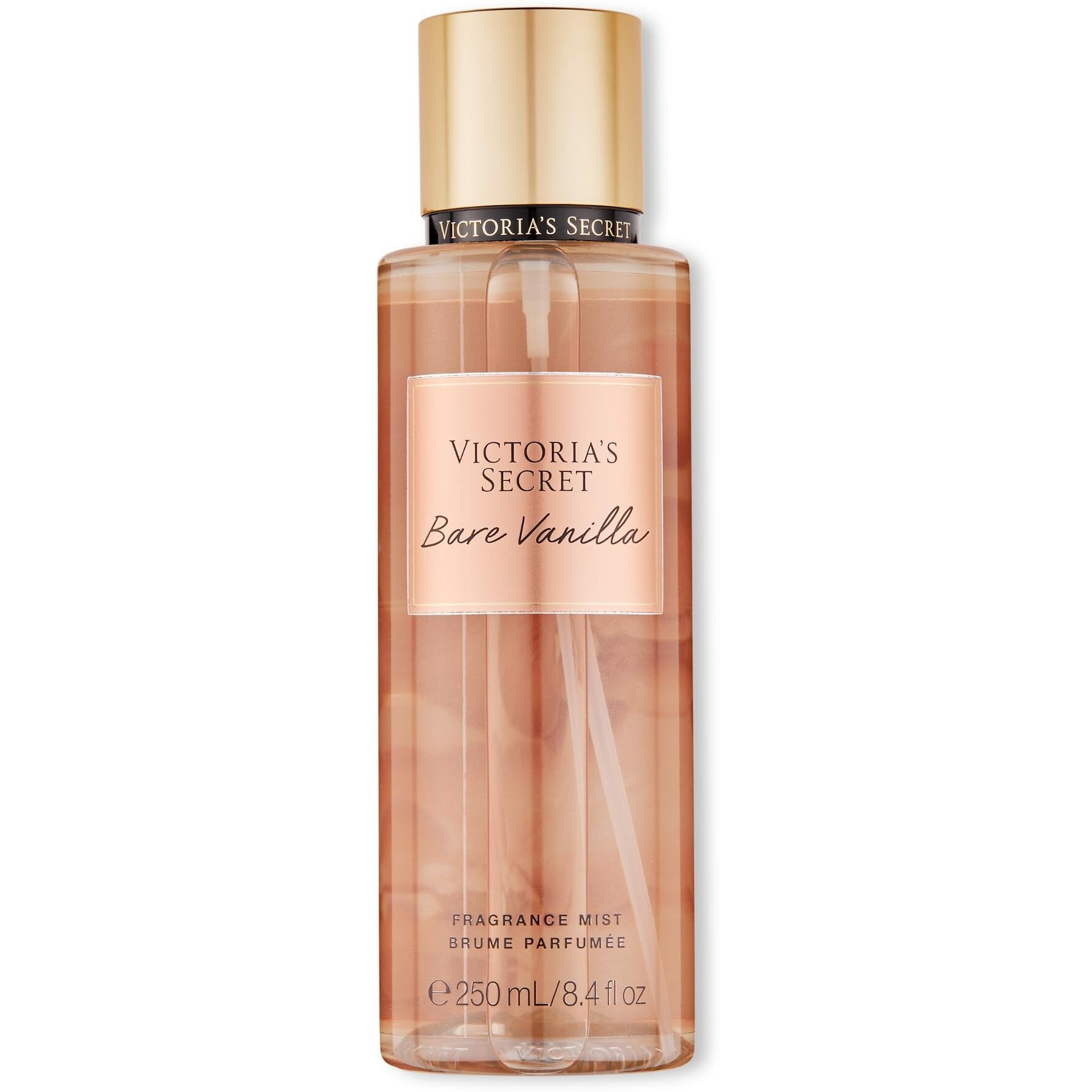 Victoria's Secret Bare Vanilla Body Mist, Spray For Women (8.4 Oz)