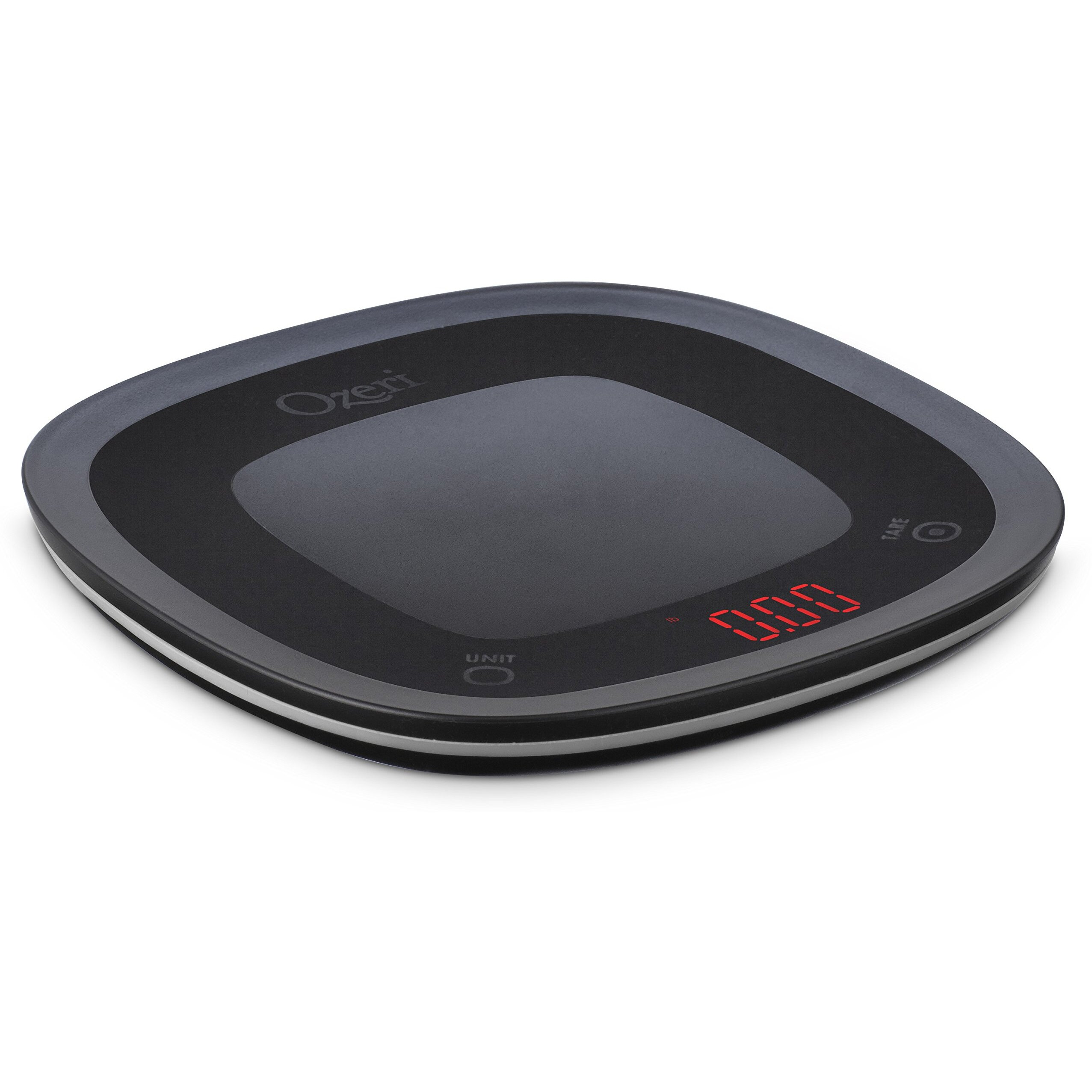 Ozeri Touch Waterproof Digital Kitchen Scale Washable And Submersible, Small, Black