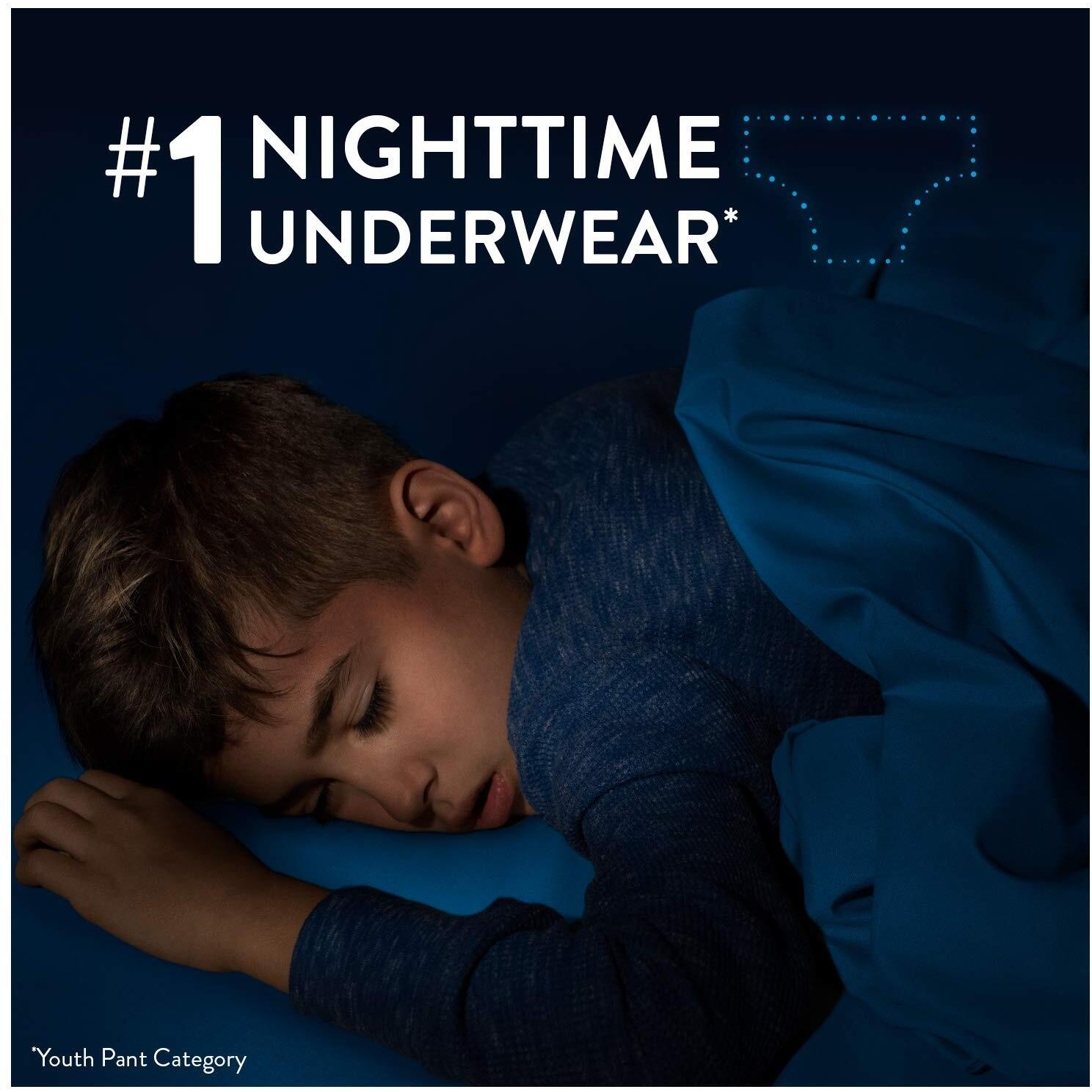 Goodnites, Boys Bedwetting Underwear, Small/Medium, 32 Count