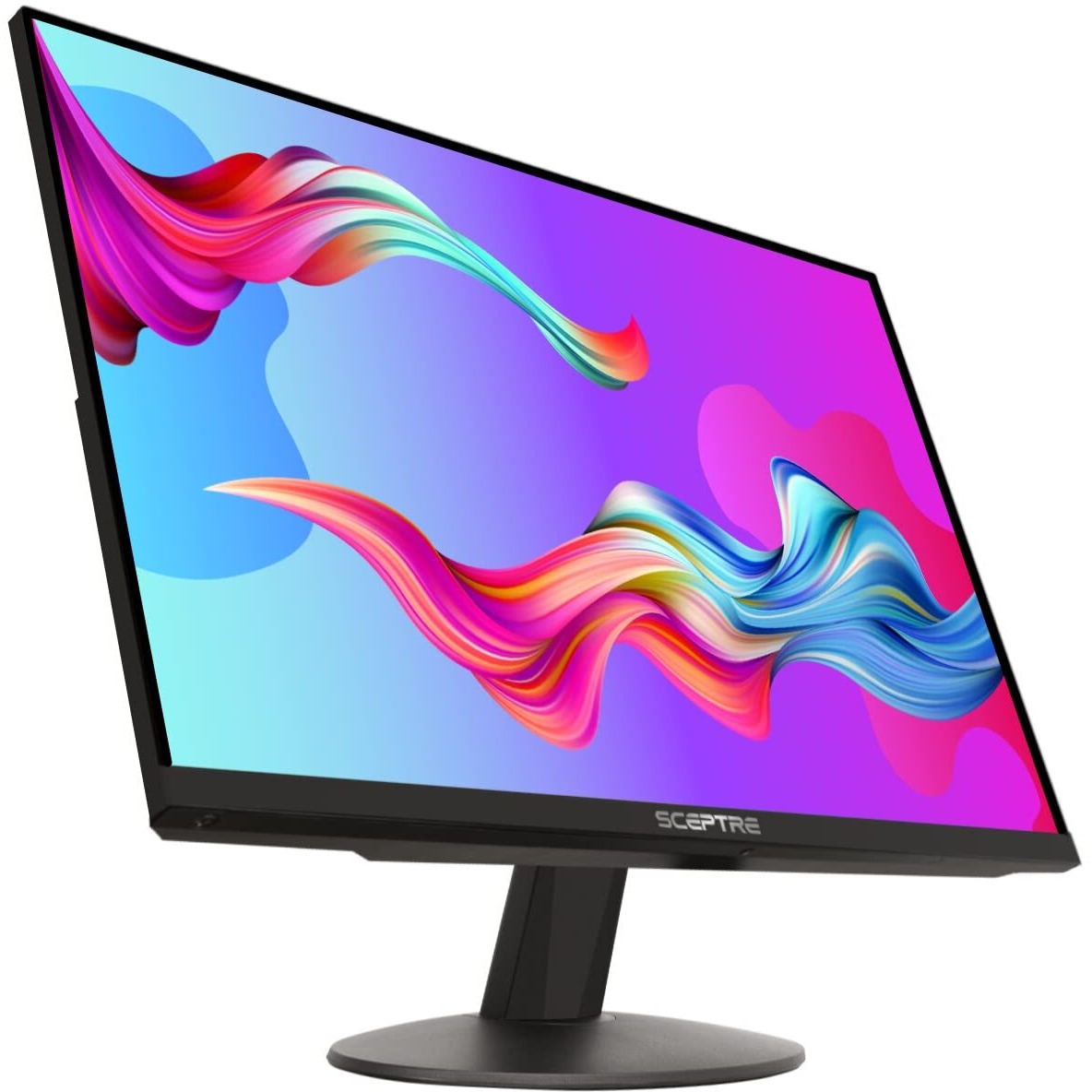 Sceptre Ips 24-Inch Business Computer Monitor 1080P 75Hz With Hdmi Vga Build-In Speakers, Machine Black (E248W-Fpt)