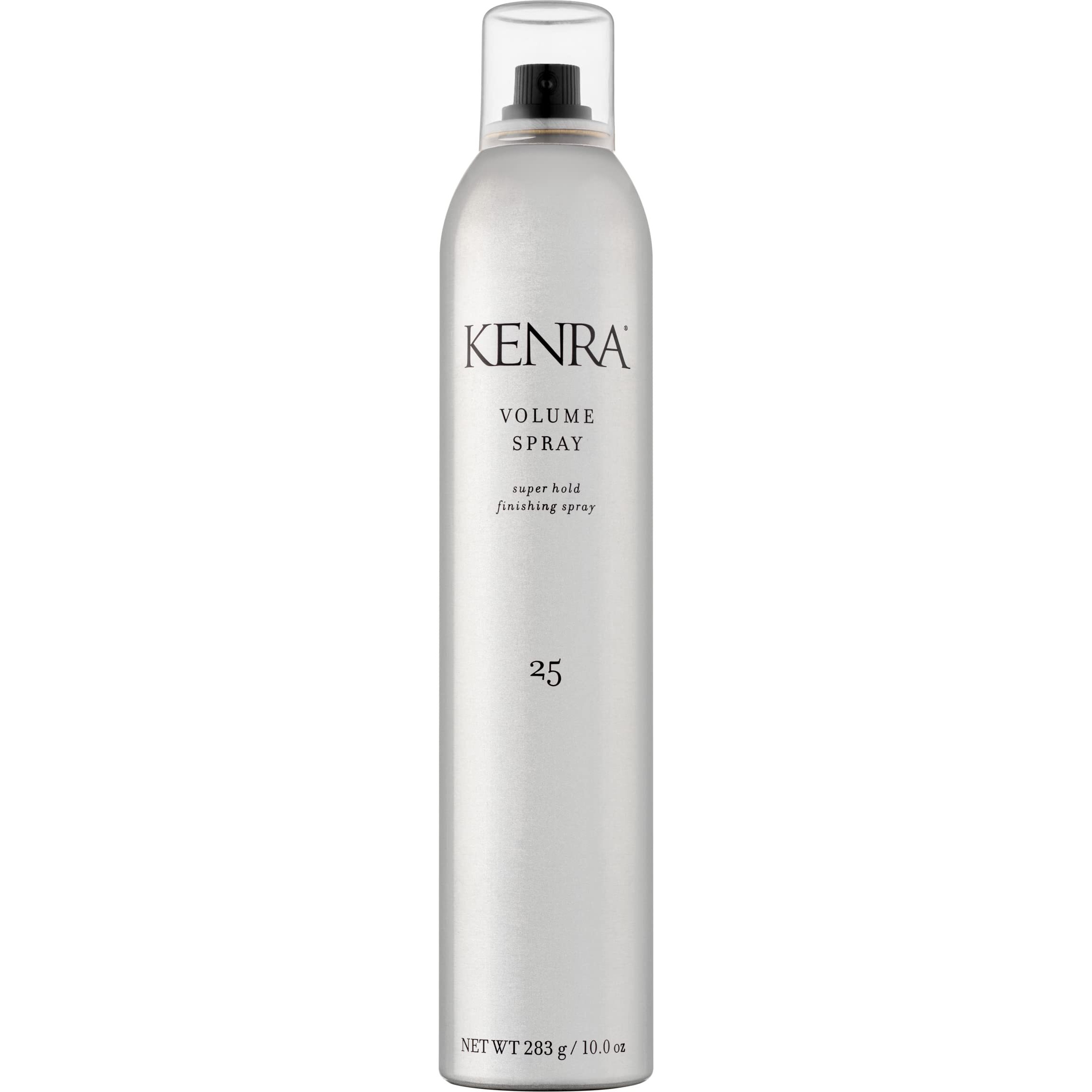 Kenra Professional Volume Spray 25 80% | Super Hold Finishing & Styling Hairspray | Flake-Free & Fast-Drying | Wind & Humidity Resistance | All Hair Types | 10 Oz