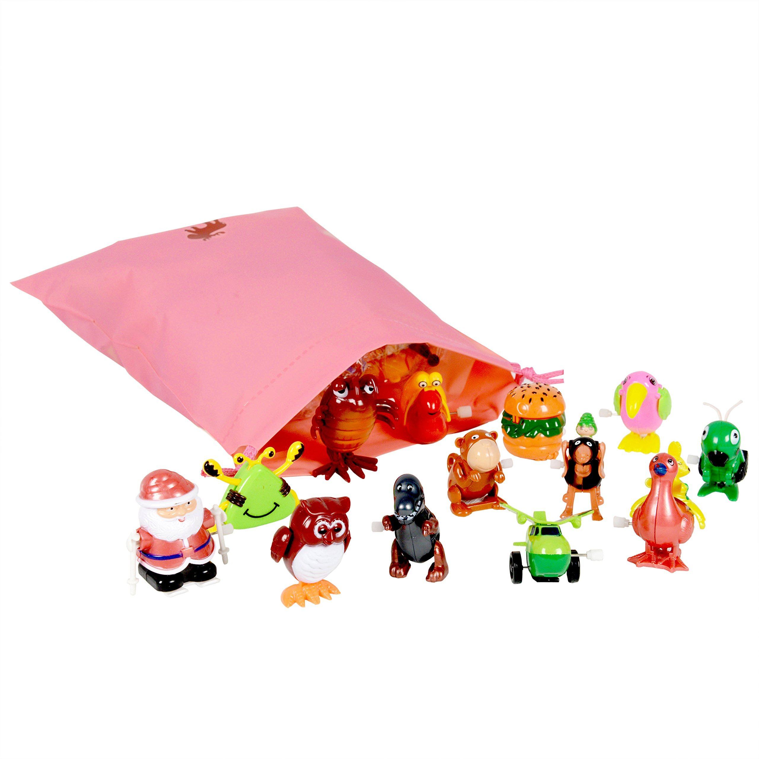Nunkitoy Wind Up Toy,28 Pack Assorted Clockwork Toy Set, Wind Up Animal Party Favors Toy Great Gift For Boys Girls Kids Toddlers(Contents And Color May Vary)