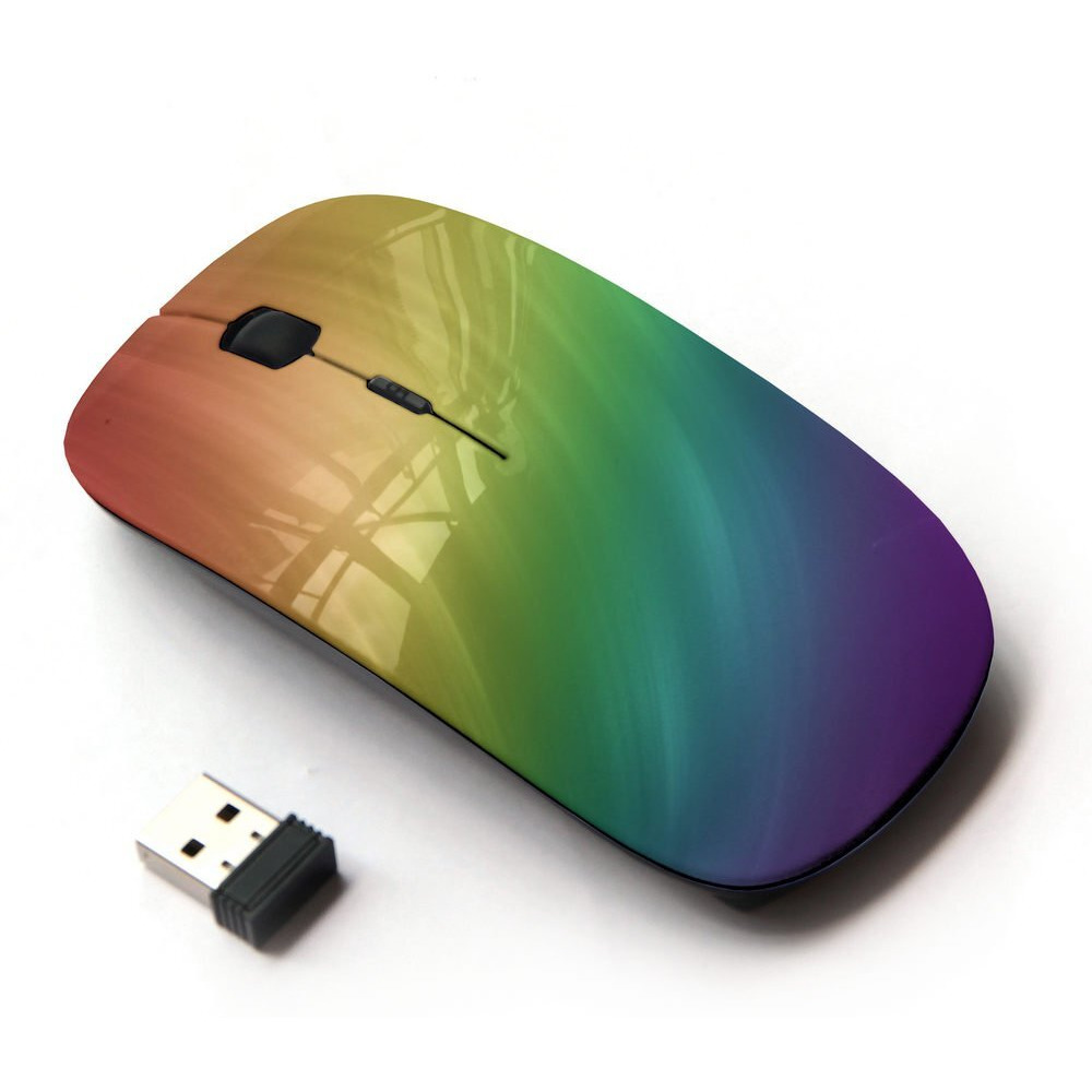 Koolmouse [ Optical 2.4G Wireless Mouse [ Rainbow Swirl ]