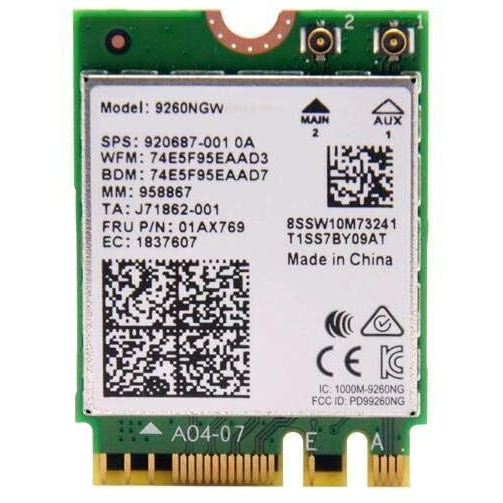 Intel Wireless Ac 9260 Single Pack