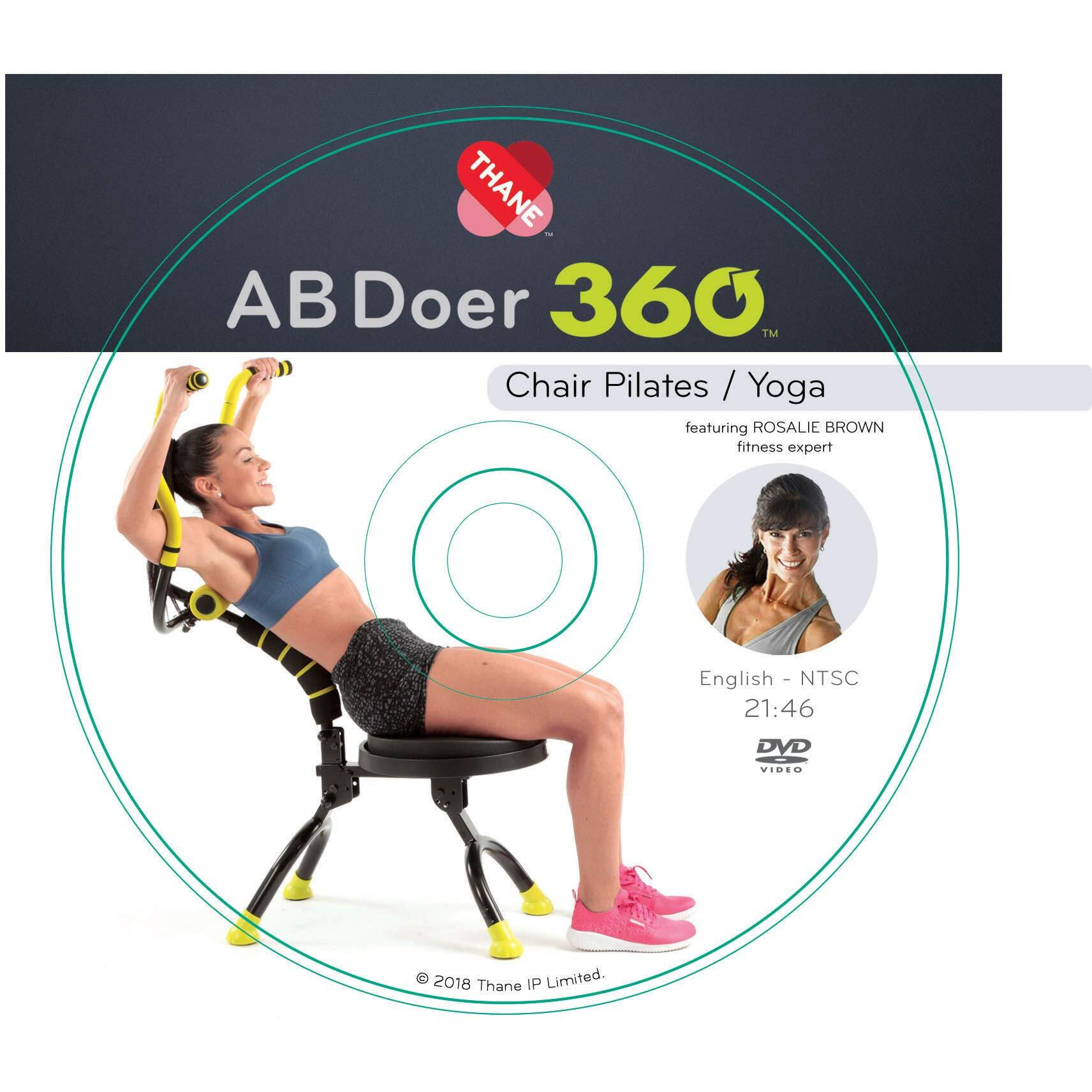 Ab Doer 360 Fitness System Accessories (Set Of 3 Workout Dvd's)