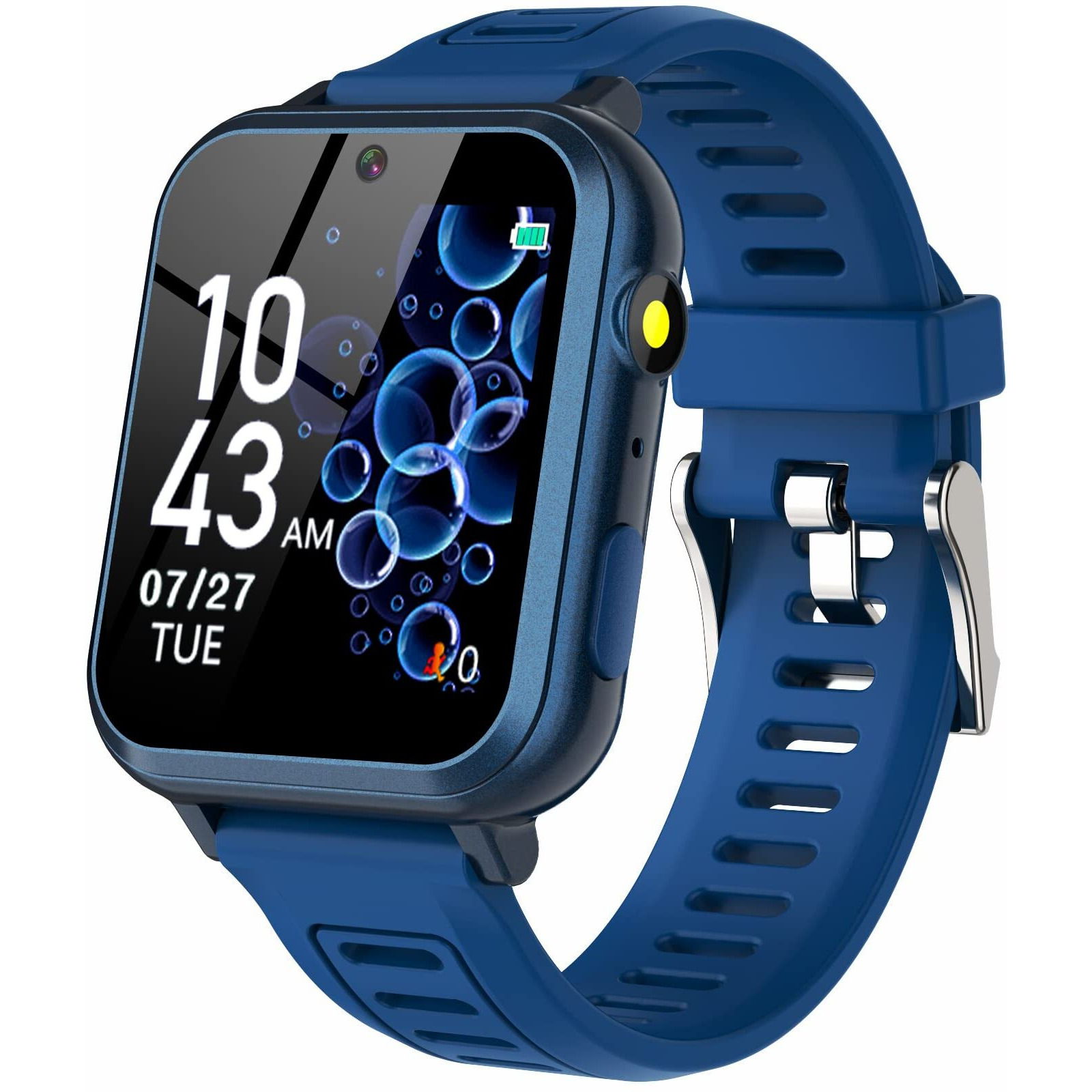 Phyulls Smart Watch For Kids With 24 Games Alarm Clock, Touchscreen, Calendaring Camera Music Player Time Display Video & Audio Recording, Toys For 3-12 Years Old Boys