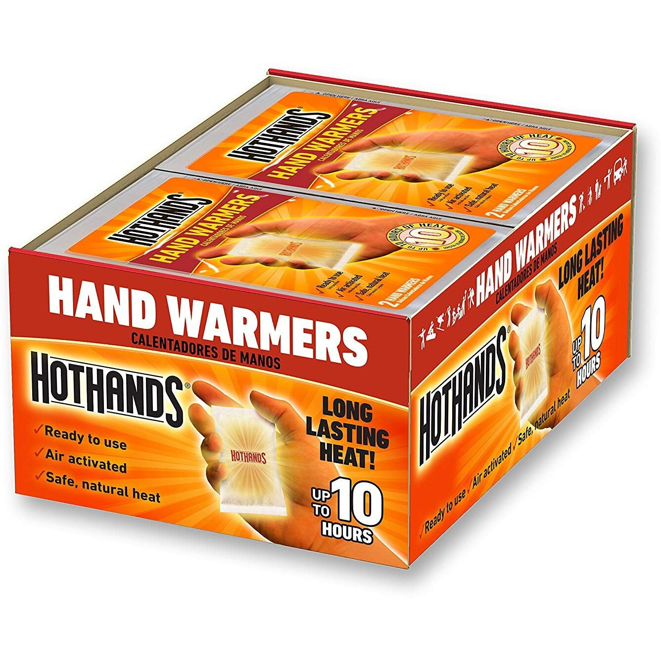 Hothands Hand + Toe Warmers (20 Hand + 20 Toe Warmers)