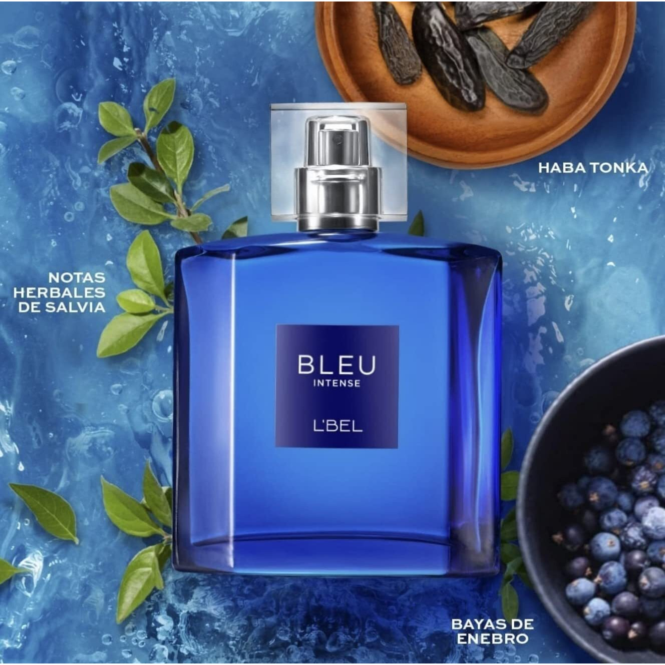 L'Bel Bleu Intense 100Ml - Fragrance For Men Eau De Toilette