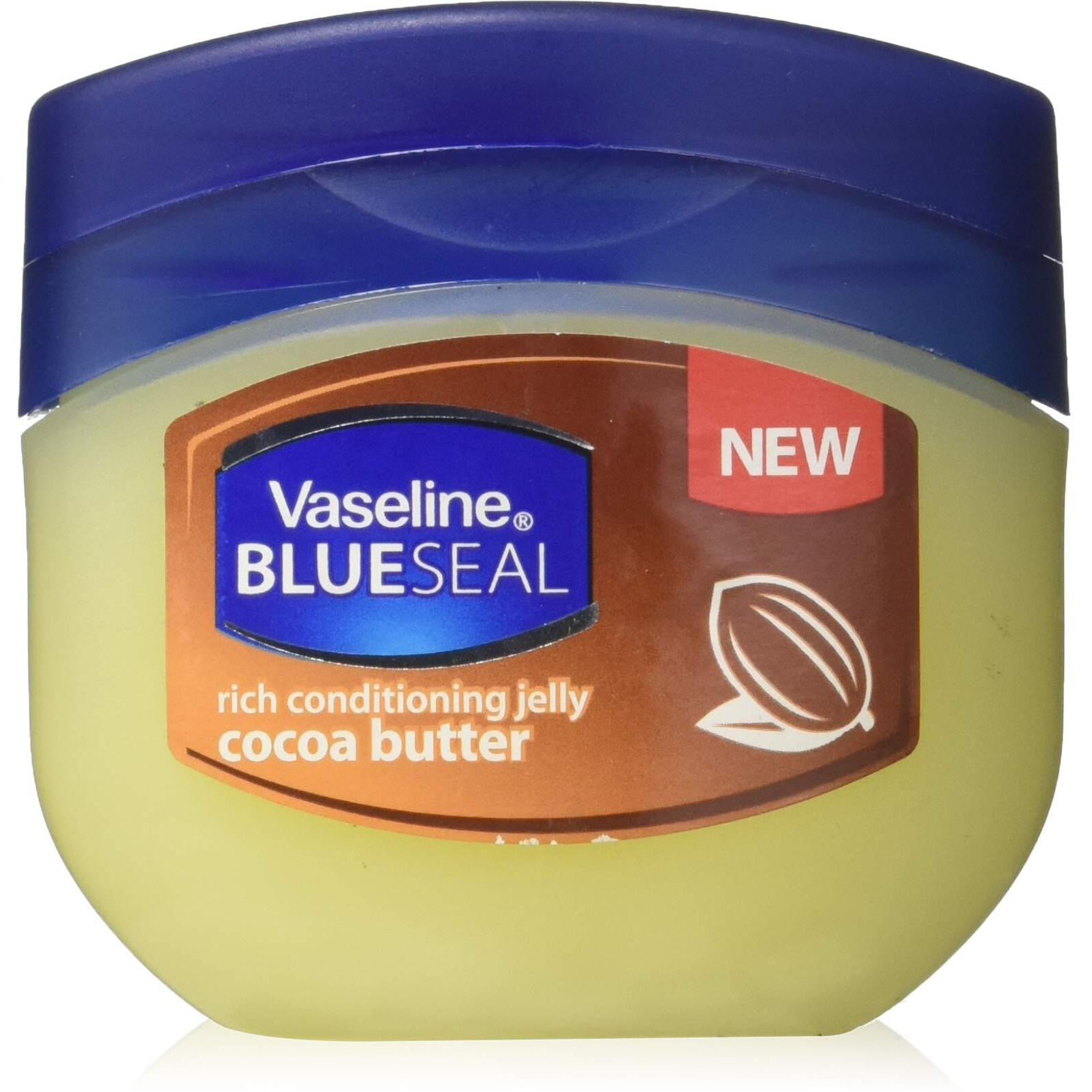 Vaseline Petroleum Jelly Blue Seal With Cocoa Butter (100Ml)