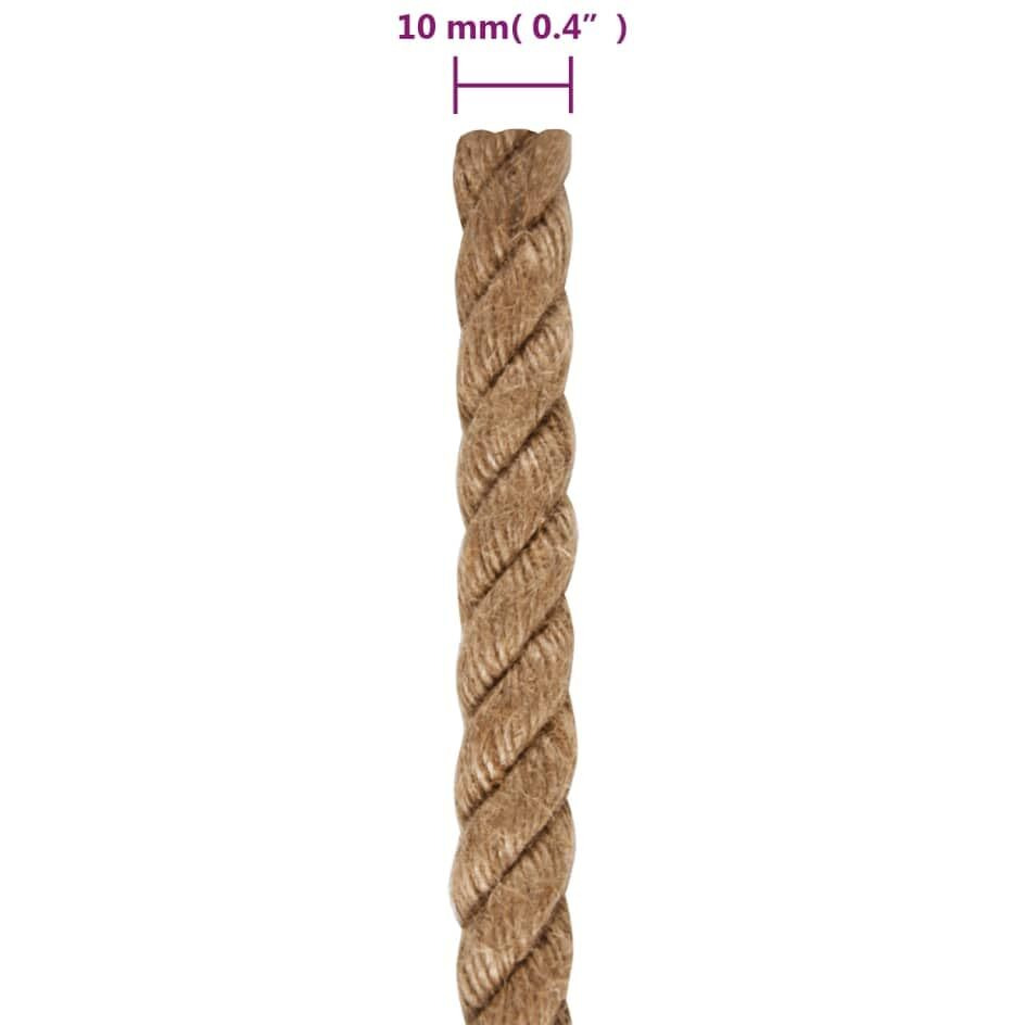 Vidaxl Rope 100% Jute 0.39"" 3937""