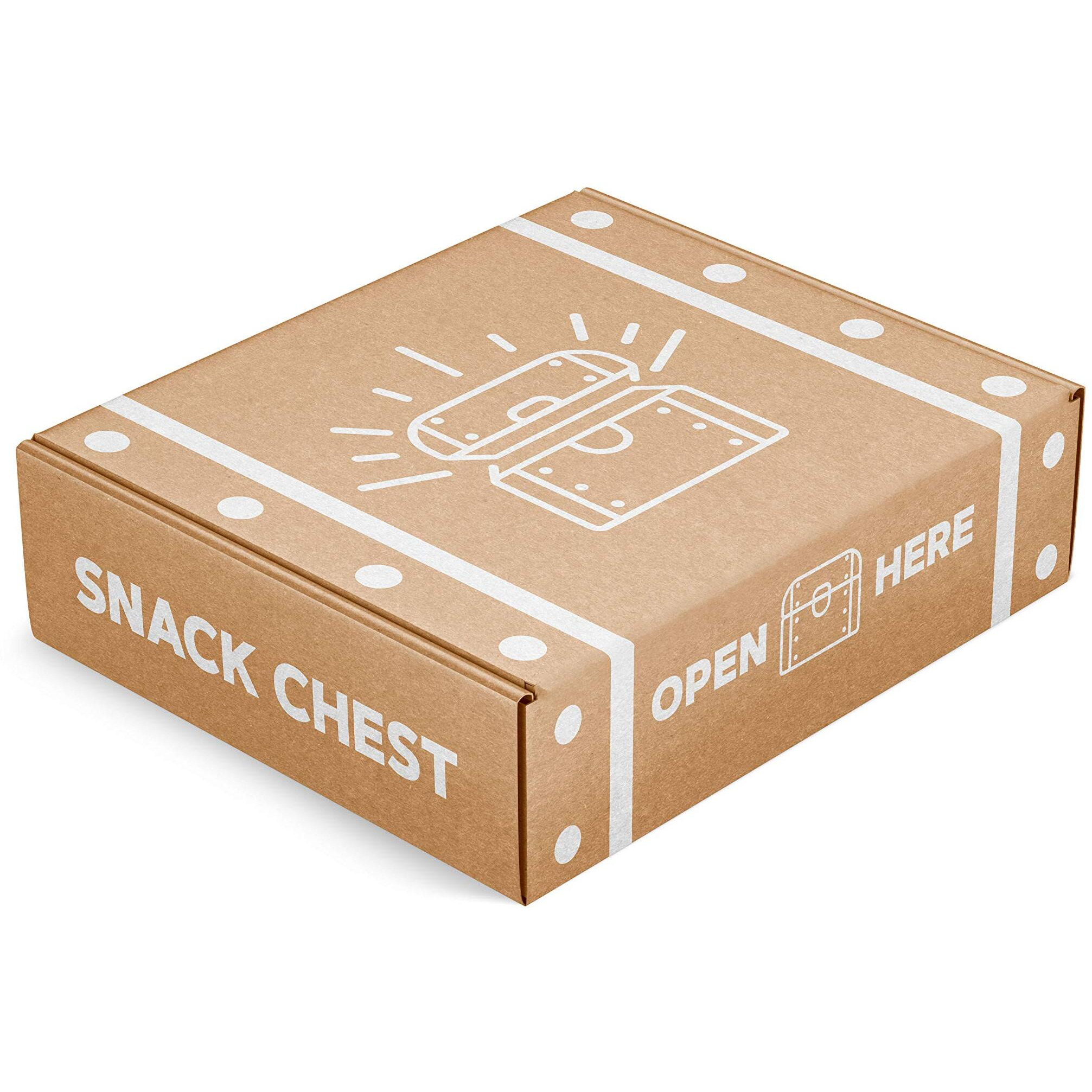 Snack Chest Care Package (40 Count) Variety Snacks Gift Box - College Students, Military, Work Or Home - Over 3 Pounds Of Chips Cookies & Candy Rotating Monthly