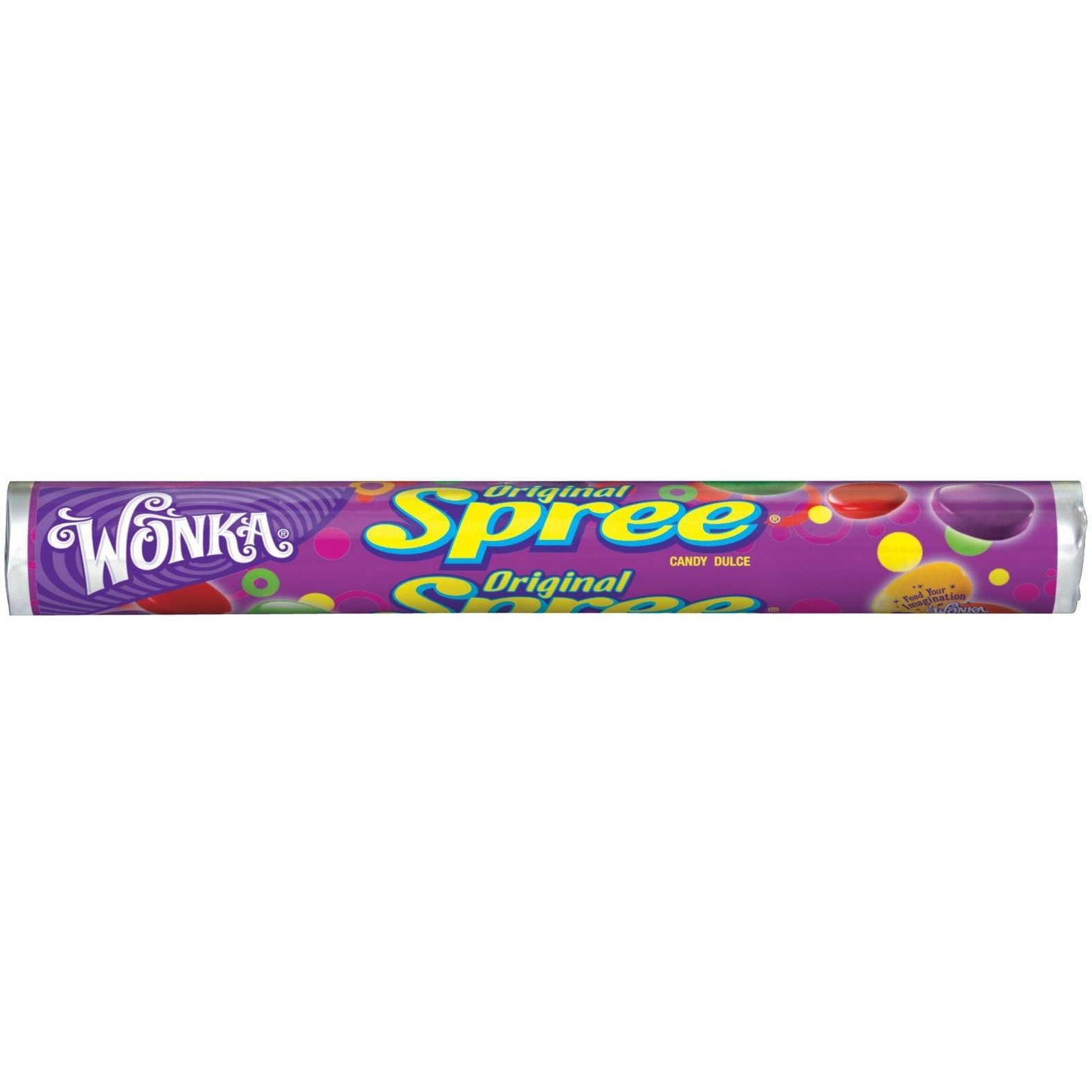 Wonka Spree Original Hard Candy, 1.77 Ounce Rolls (Pack Of 36)