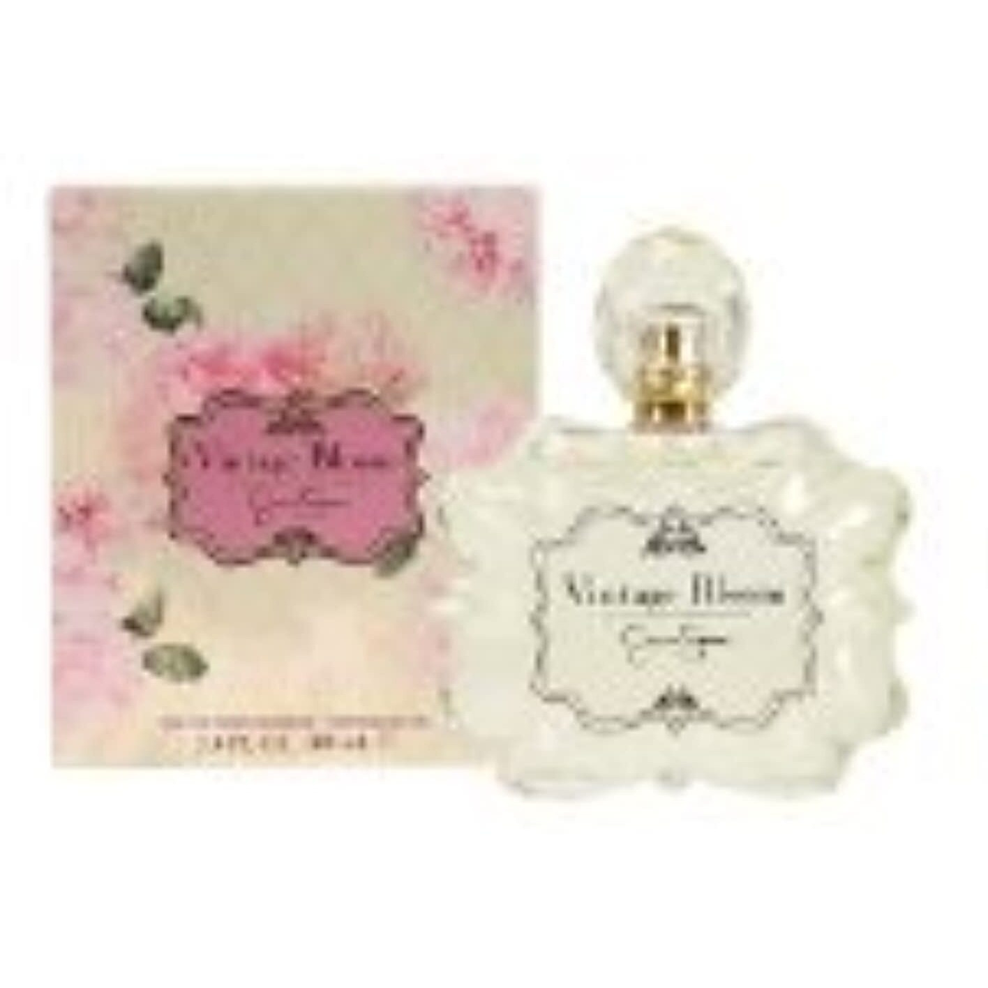 Jessica Simpson Vintage Bloom Women Eau De Parfum Spray, Clear , 3.4 Ounce