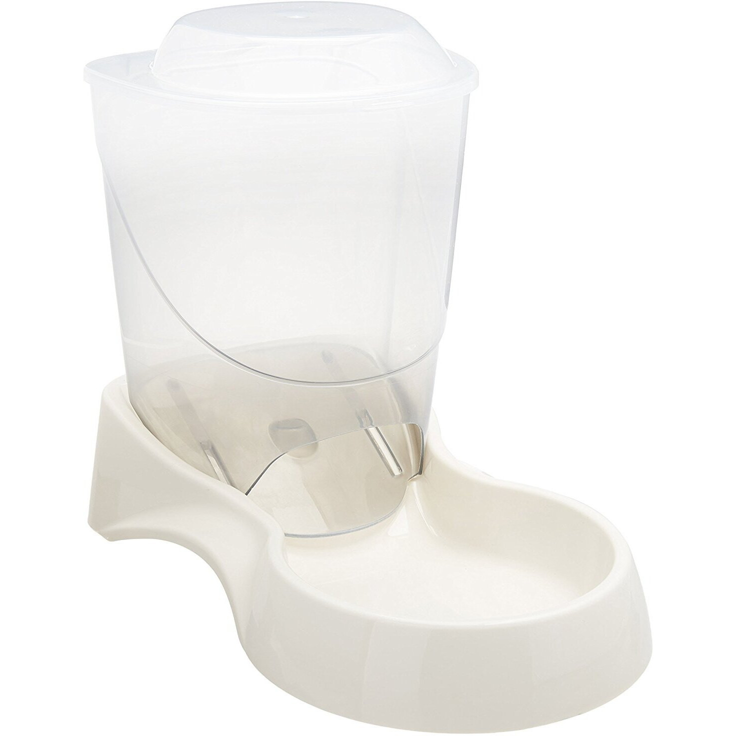Van Ness Pets Extra Small Auto Gravity Feeder, 1.5 Pound Capacity For Dogs And Cats, White