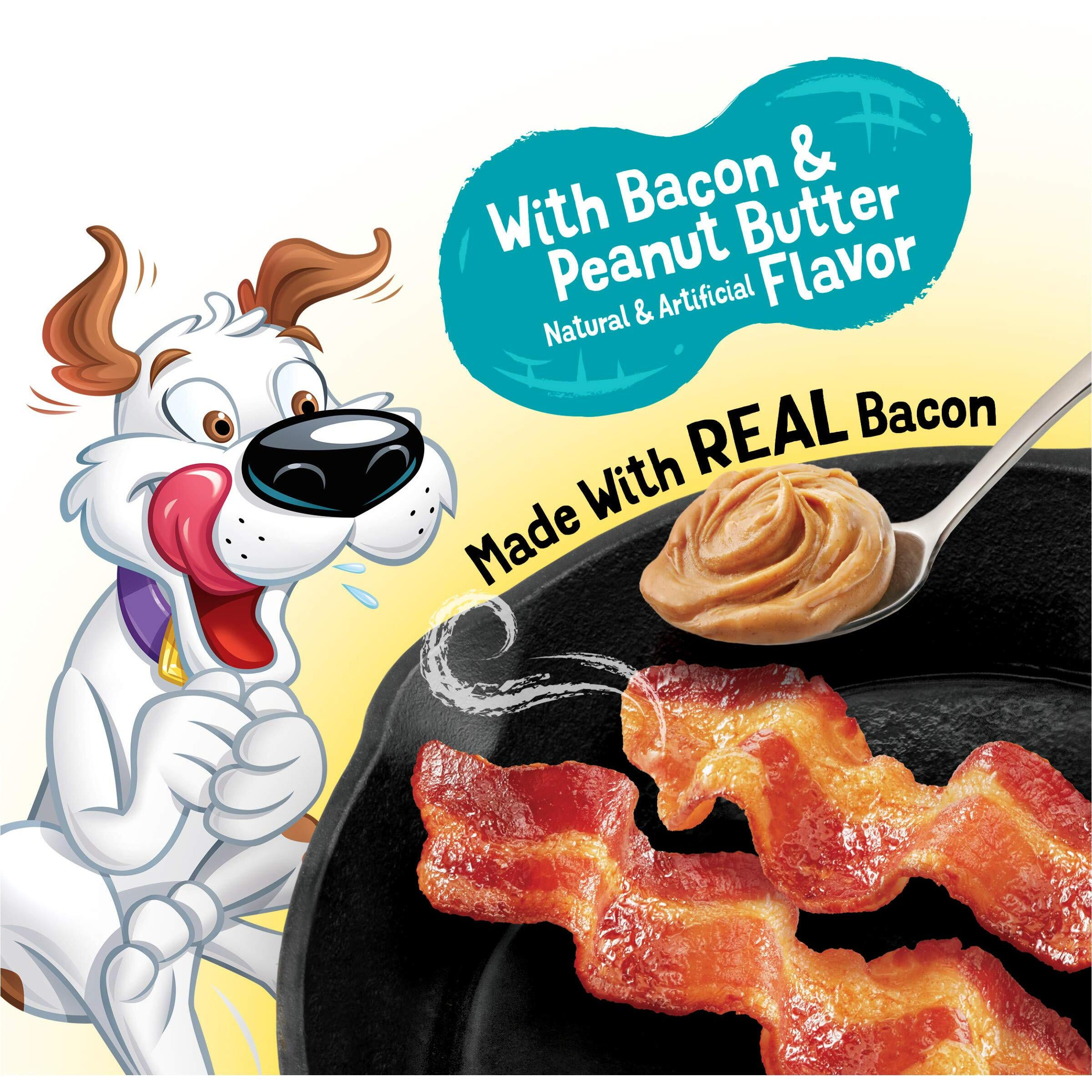 Purina Beggin' Strips With Real Meat Dog Treats, With Bacon And Peanut Butter Flavor - (Pack Of 2) 26 Oz. Pouches